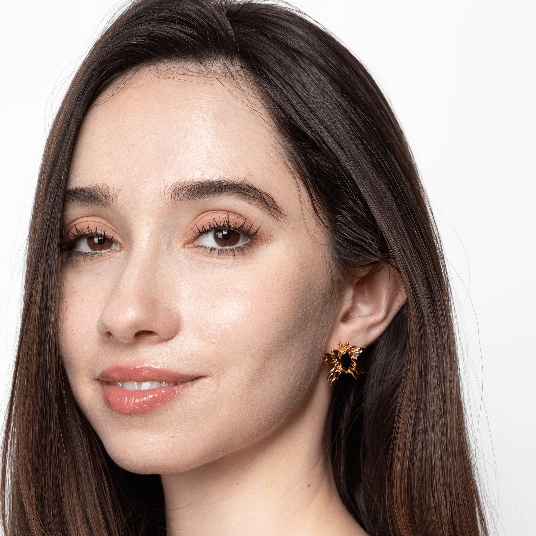 Lara & Ela | Papillon Gold Earrings - Lara & Ela