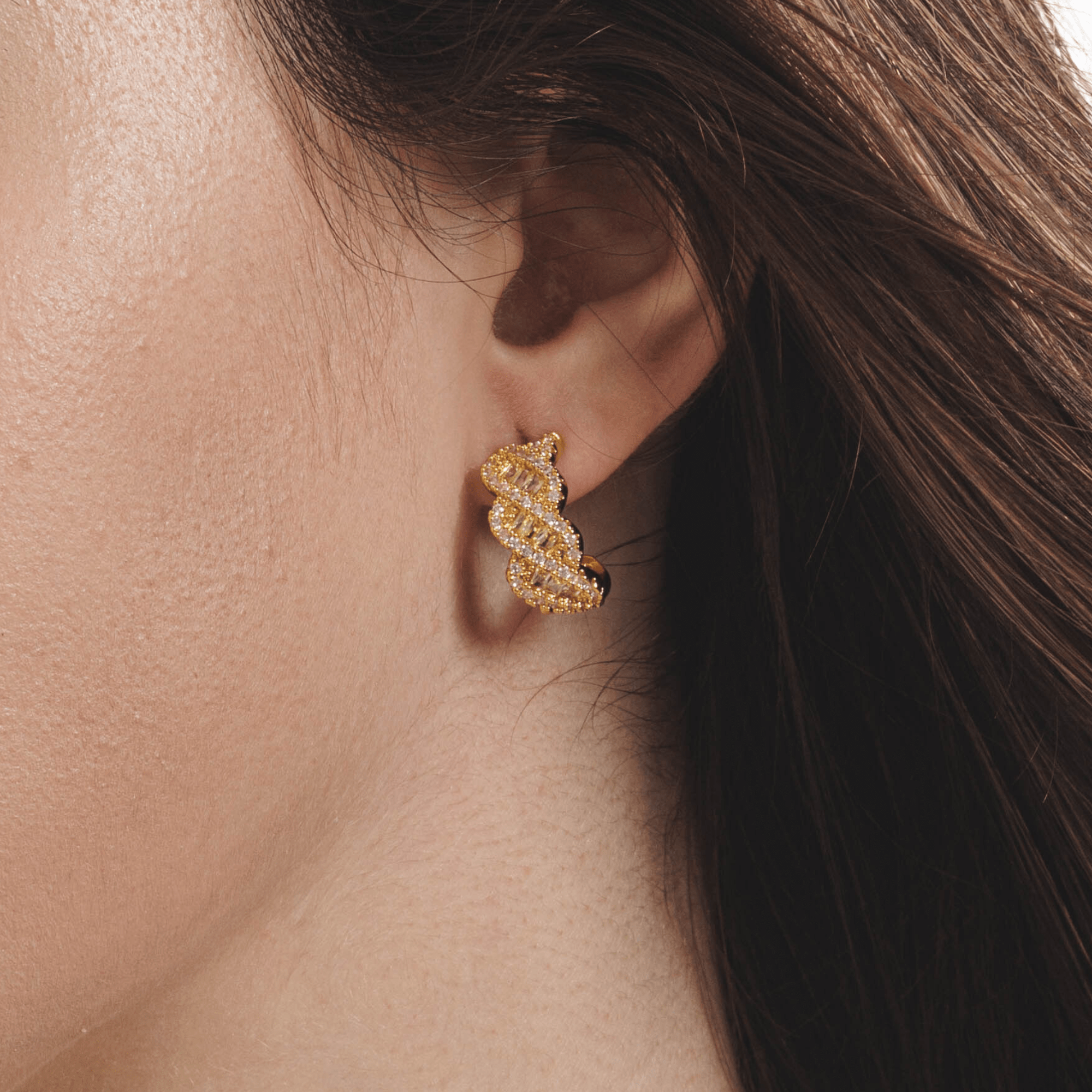 Lara & Ela | Phoenix Gold Earrings - Lara & Ela