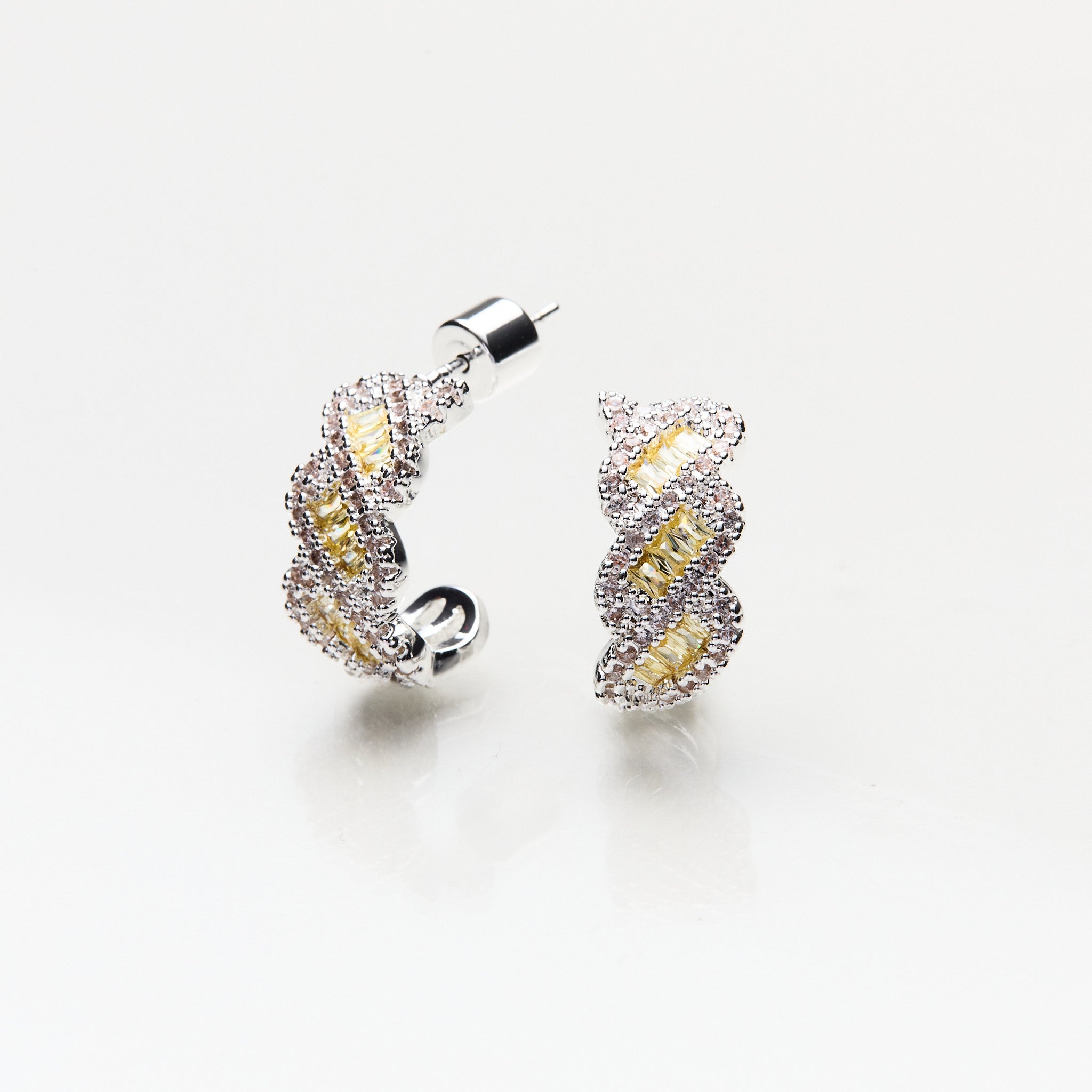 Lara & Ela | Phoenix Silver Earrings - Lara & Ela