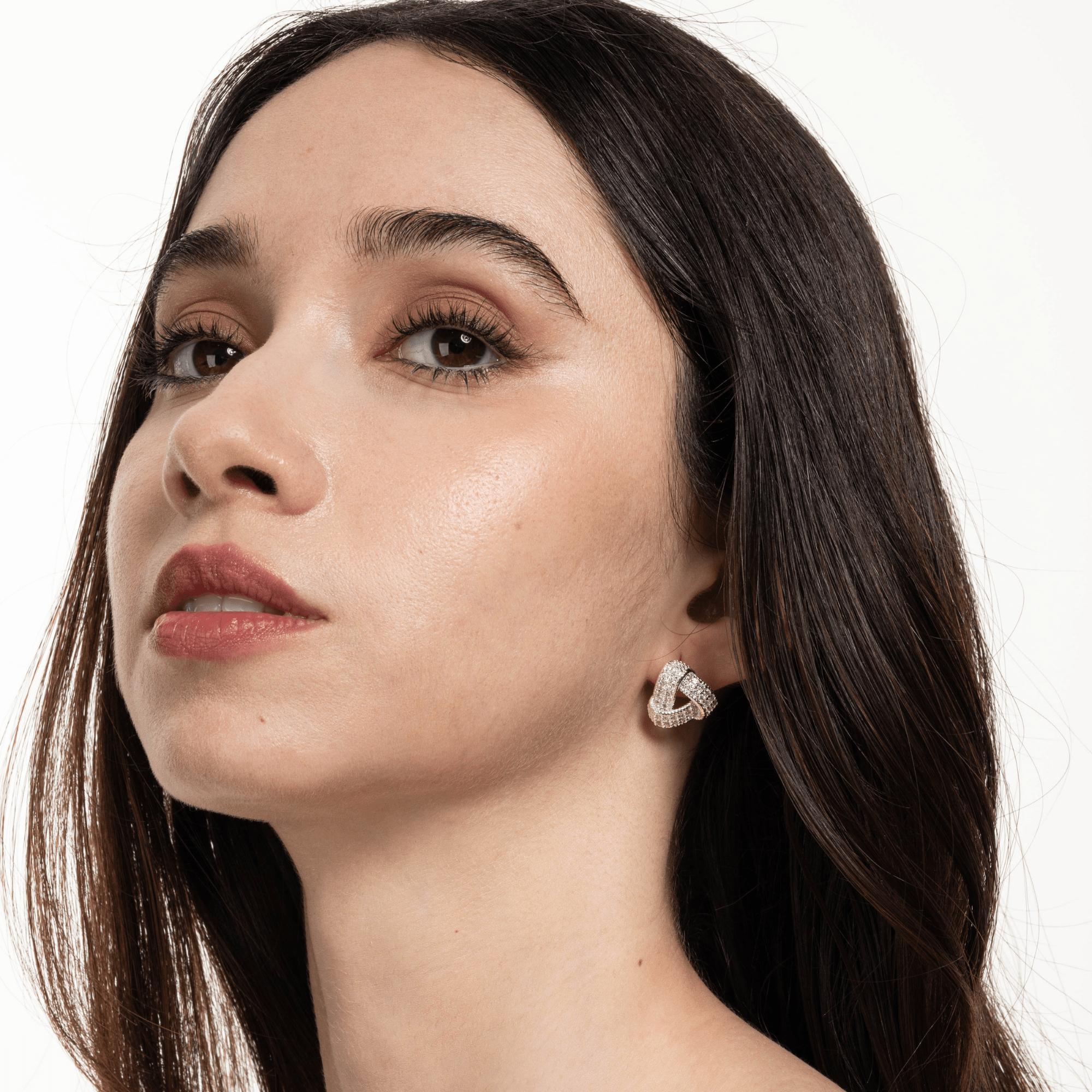 Lara & Ela | A Poet To Describe You Silver Earrings - Lara & Ela