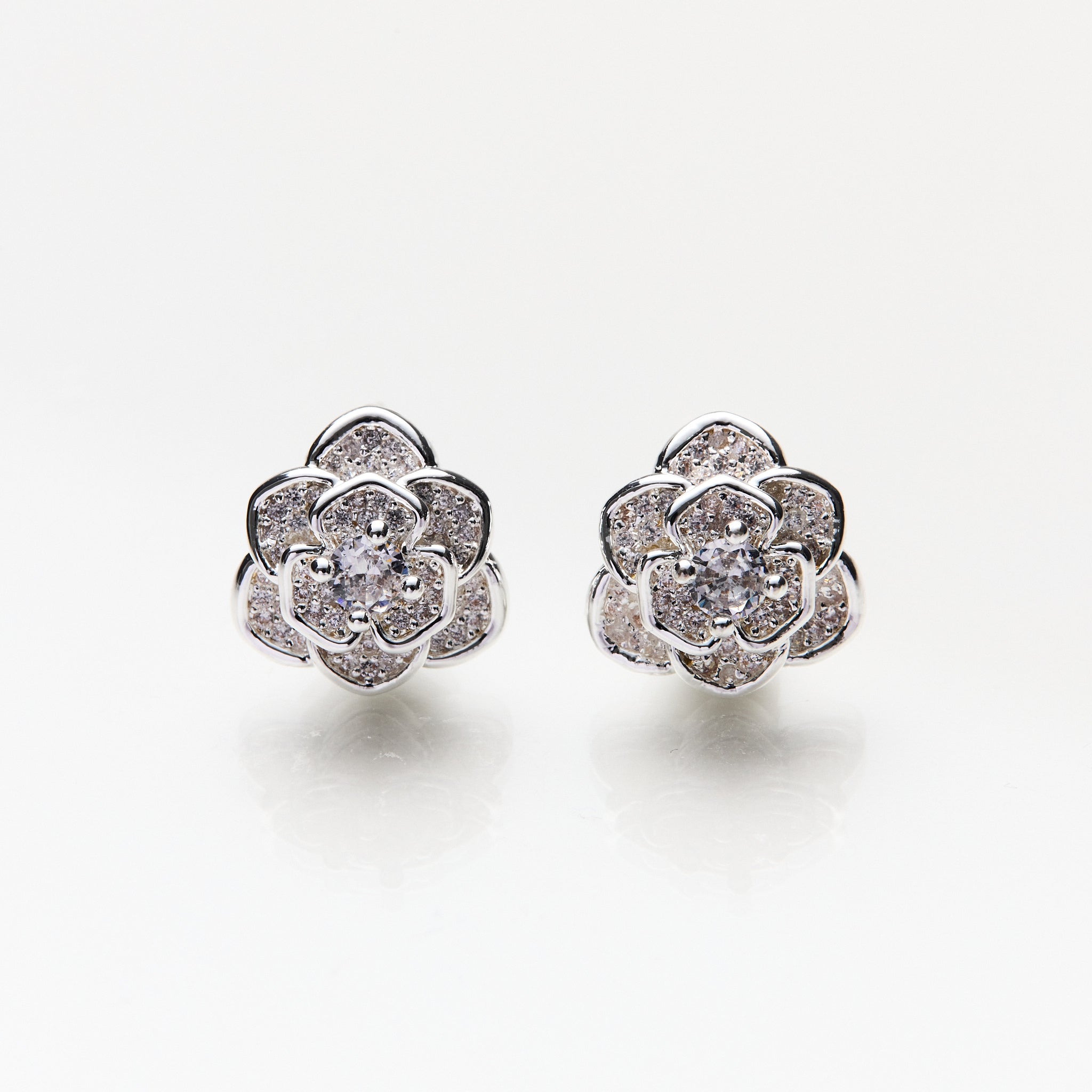 Lara & Ela | Popcorn Silver Earrings - Lara & Ela