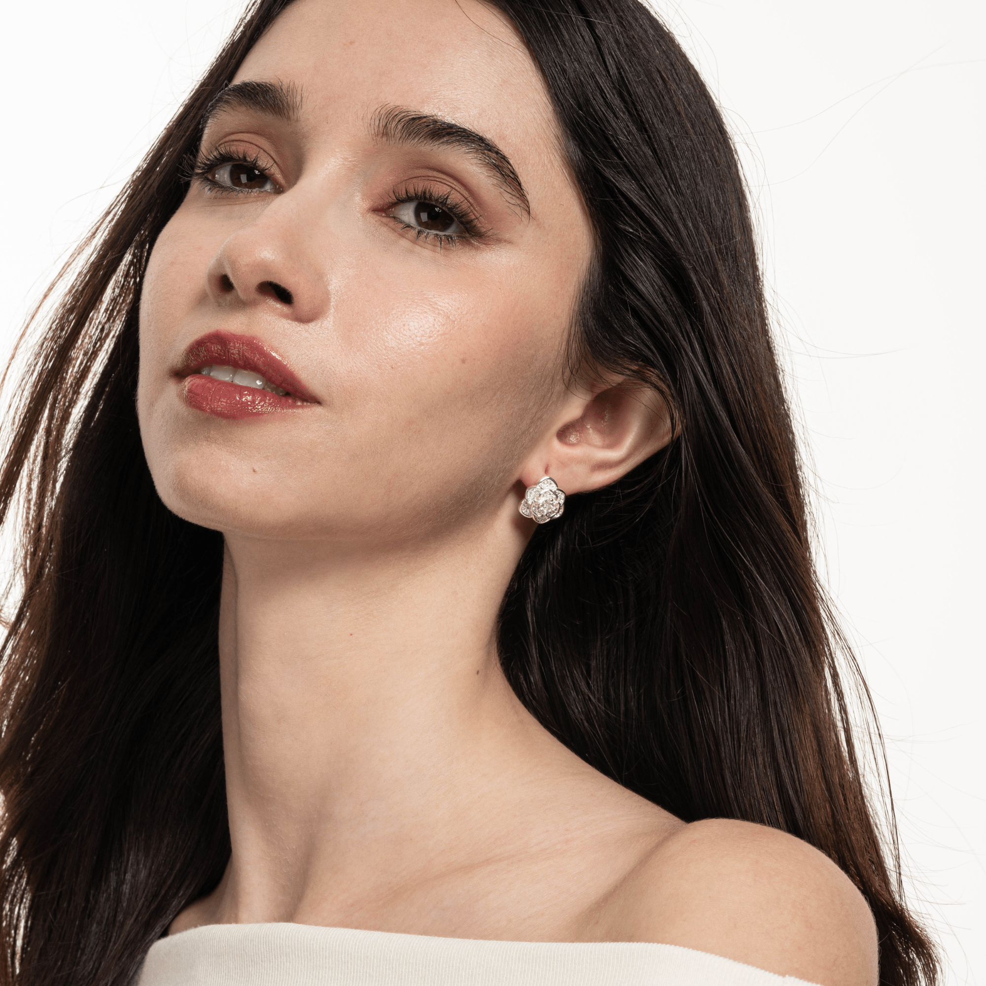 Lara & Ela | Popcorn Silver Earrings - Lara & Ela