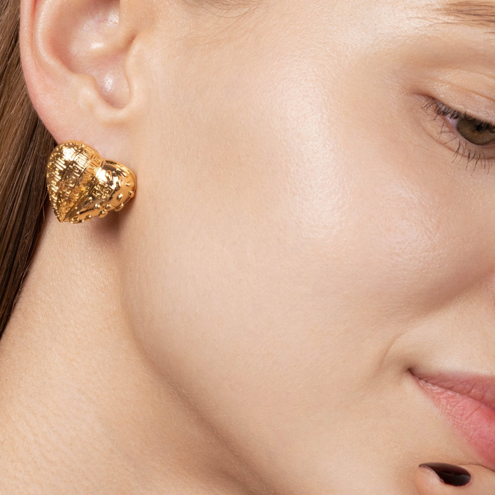 Lara & Ela | The Princess Bride Gold Earrings - Lara & Ela