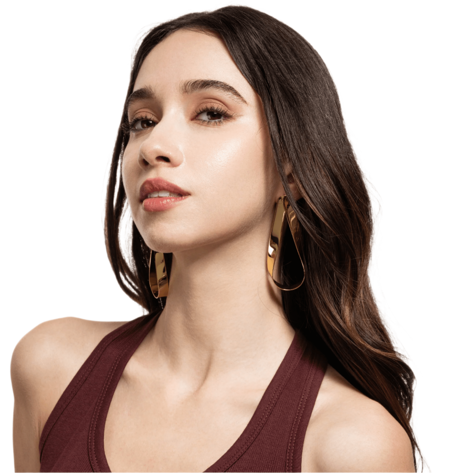 Lara & Ela | Rachel Gold Earrings - Lara & Ela