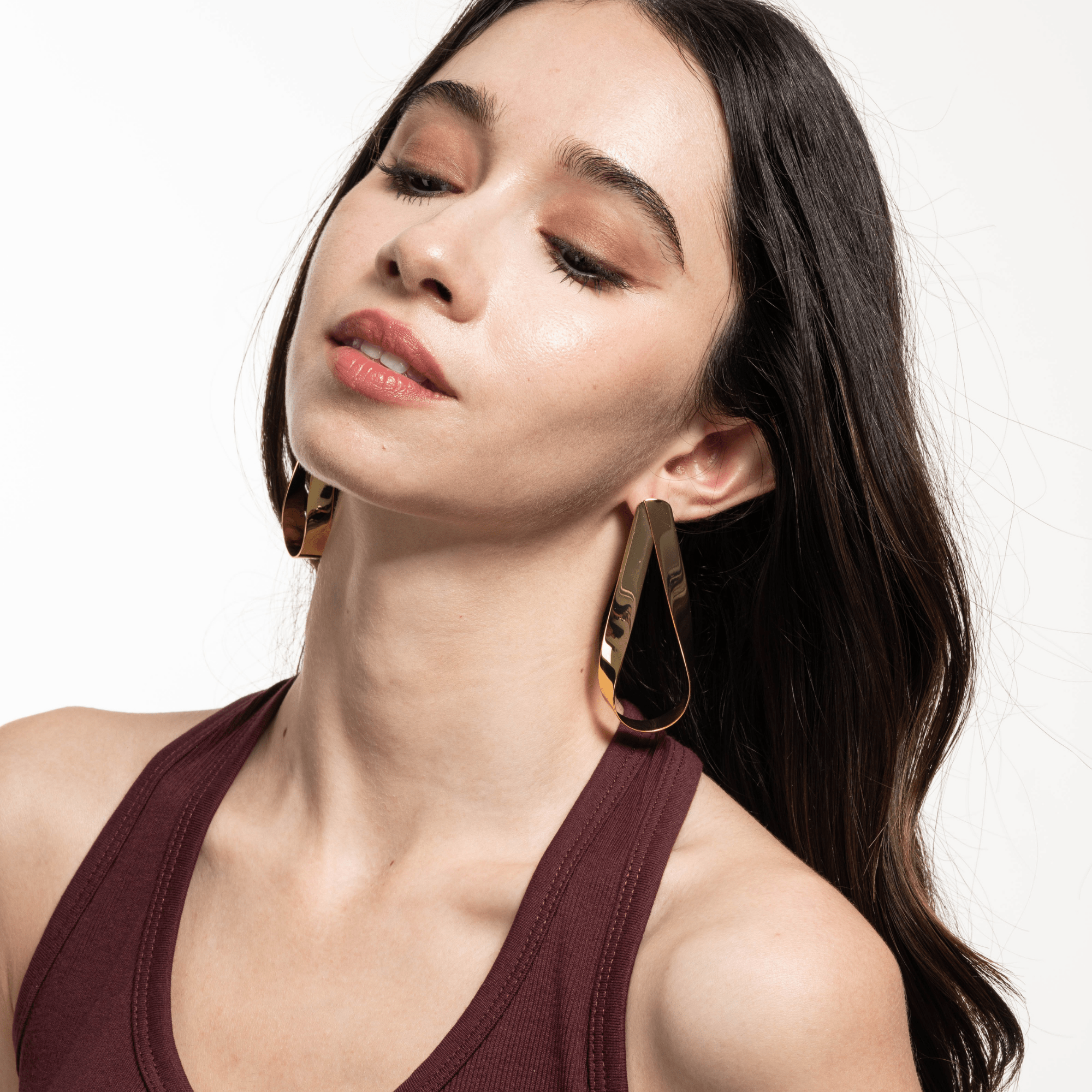 Lara & Ela | Rachel Gold Earrings - Lara & Ela