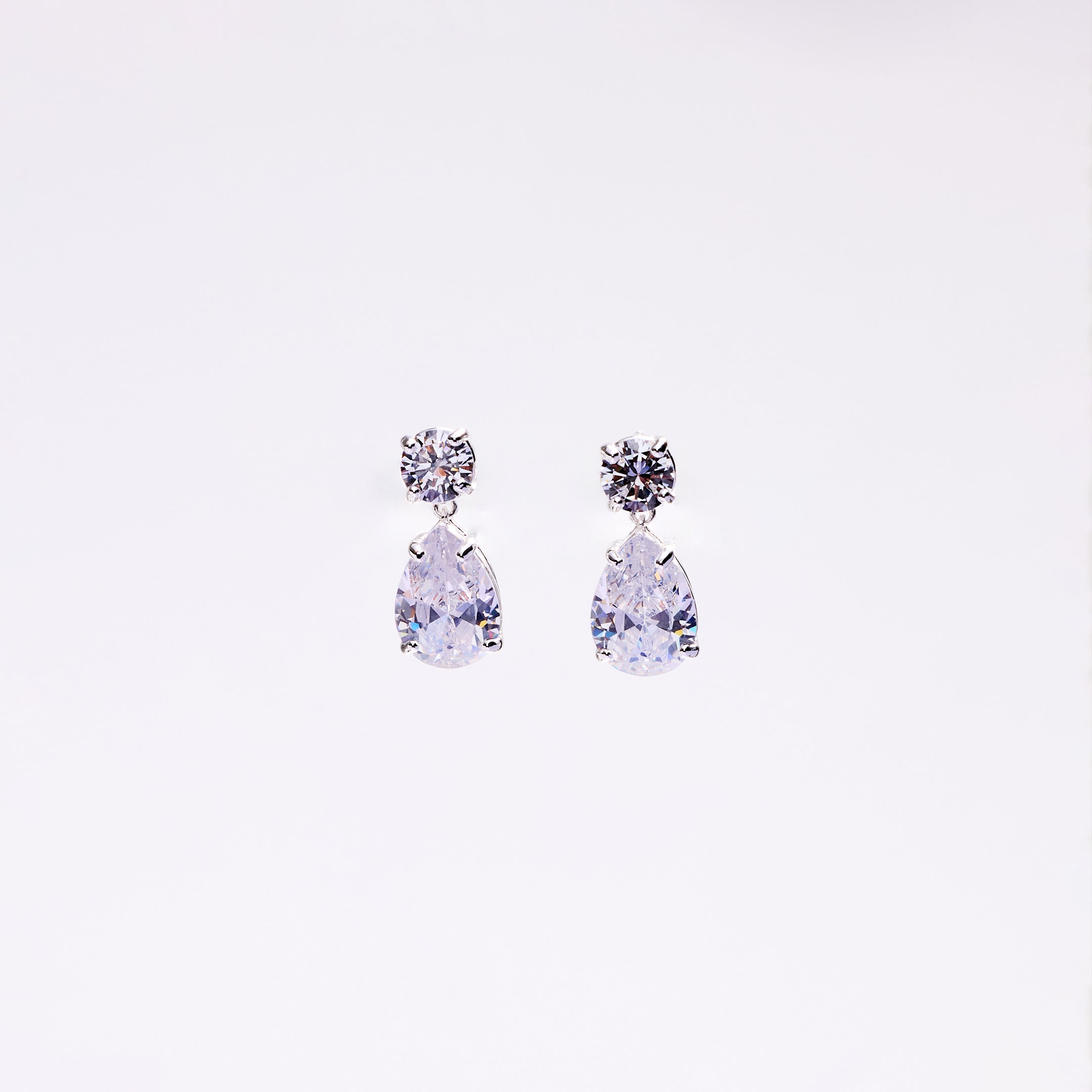 Lara & Ela | Raindrops Silver Earrings - Lara & Ela