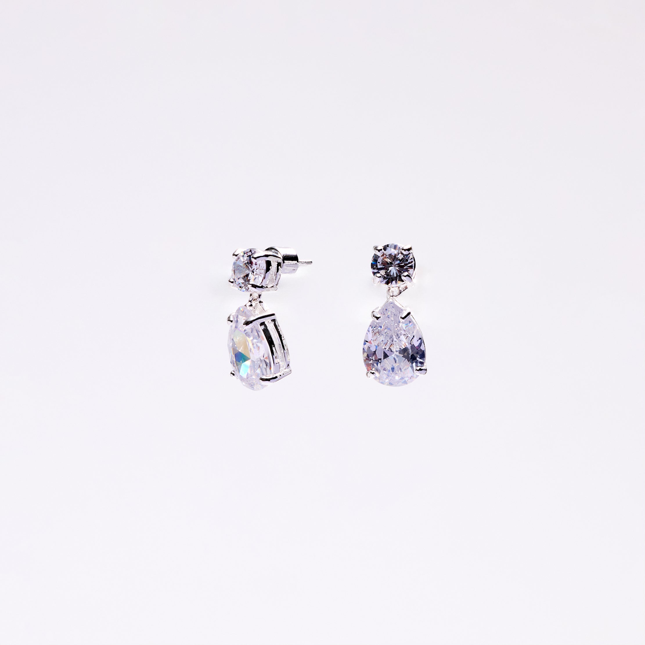 Lara & Ela | Raindrops Silver Earrings - Lara & Ela