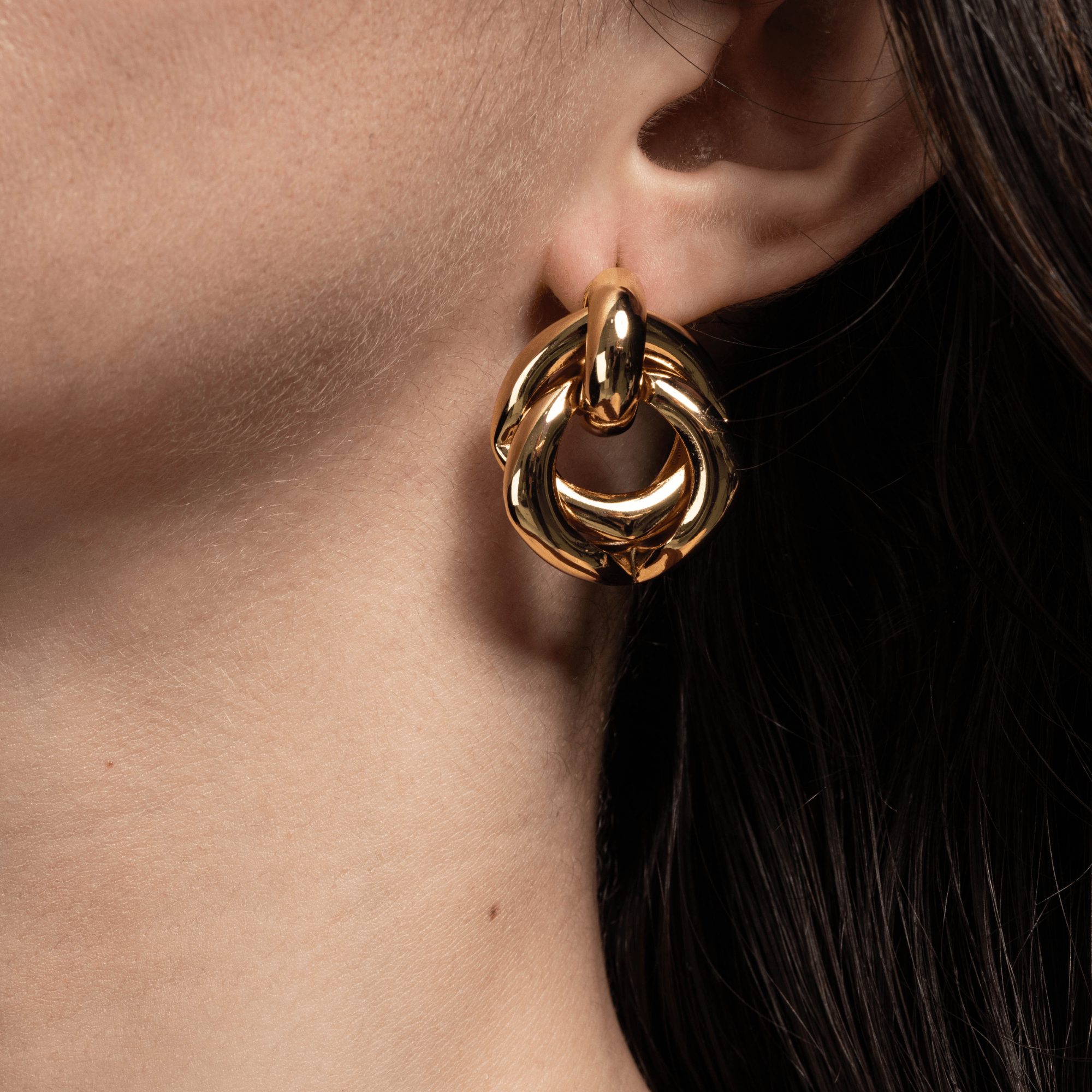 Lara & Ela | Rhea Gold Earrings - Lara & Ela