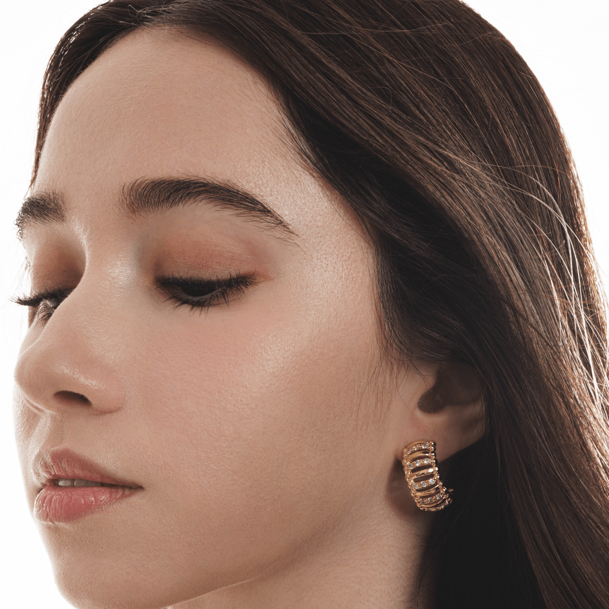 Lara & Ela | A Roman Holiday Gold Earrings - Lara & Ela