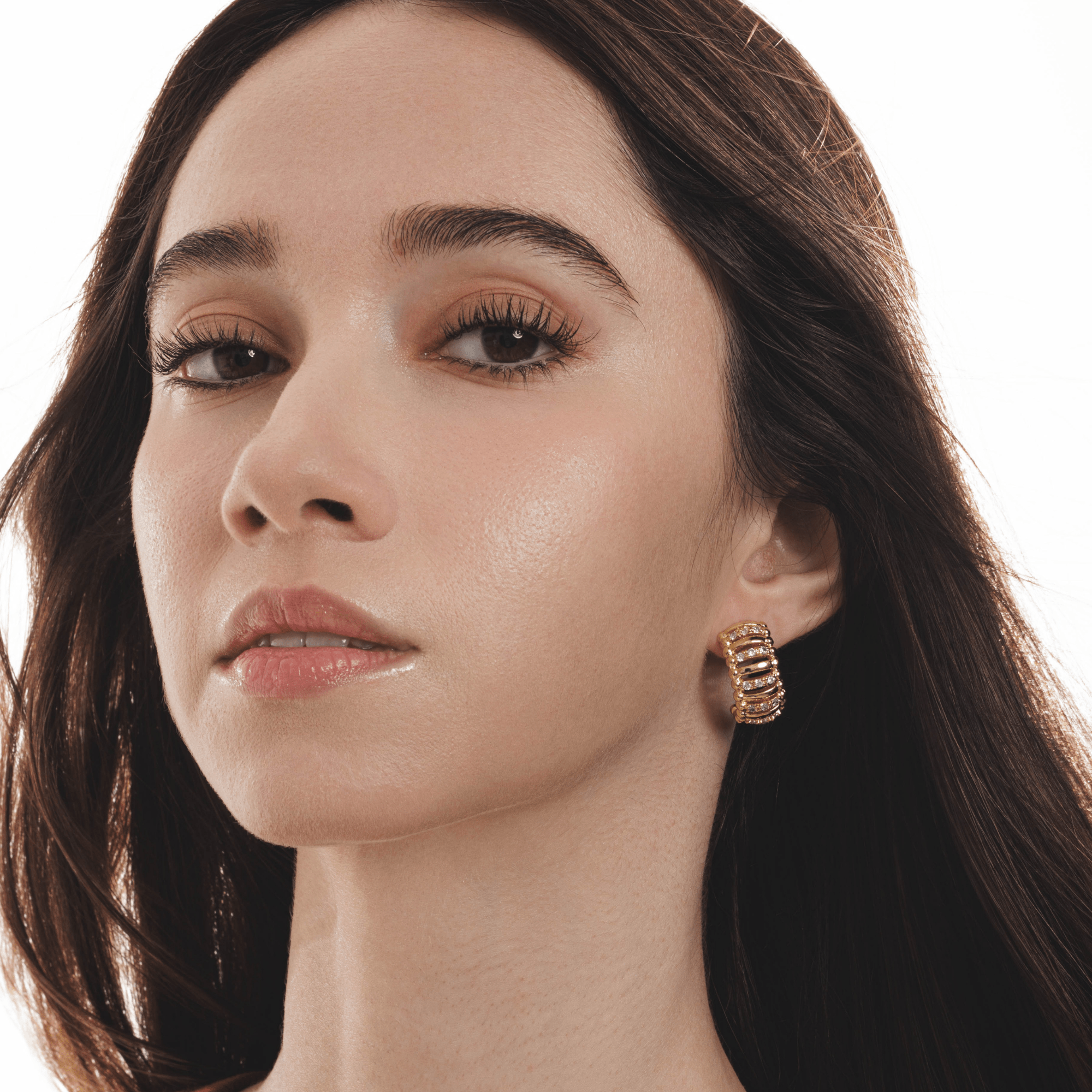 Lara & Ela | A Roman Holiday Gold Earrings - Lara & Ela