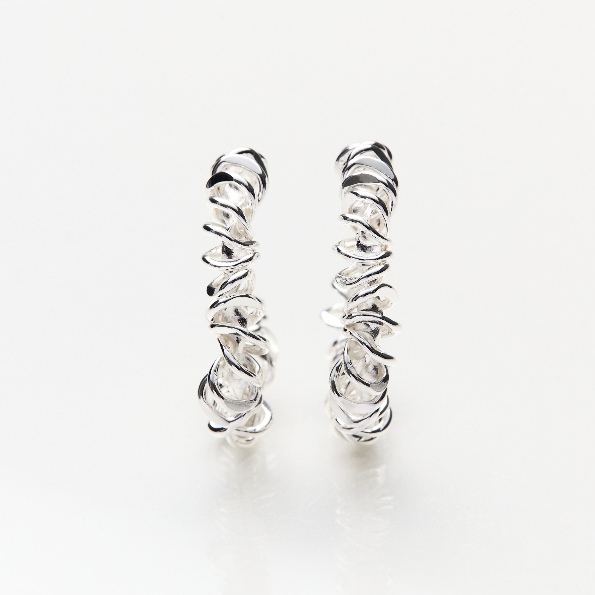 Lara & Ela | Rosanna Silver Earrings - Lara & Ela