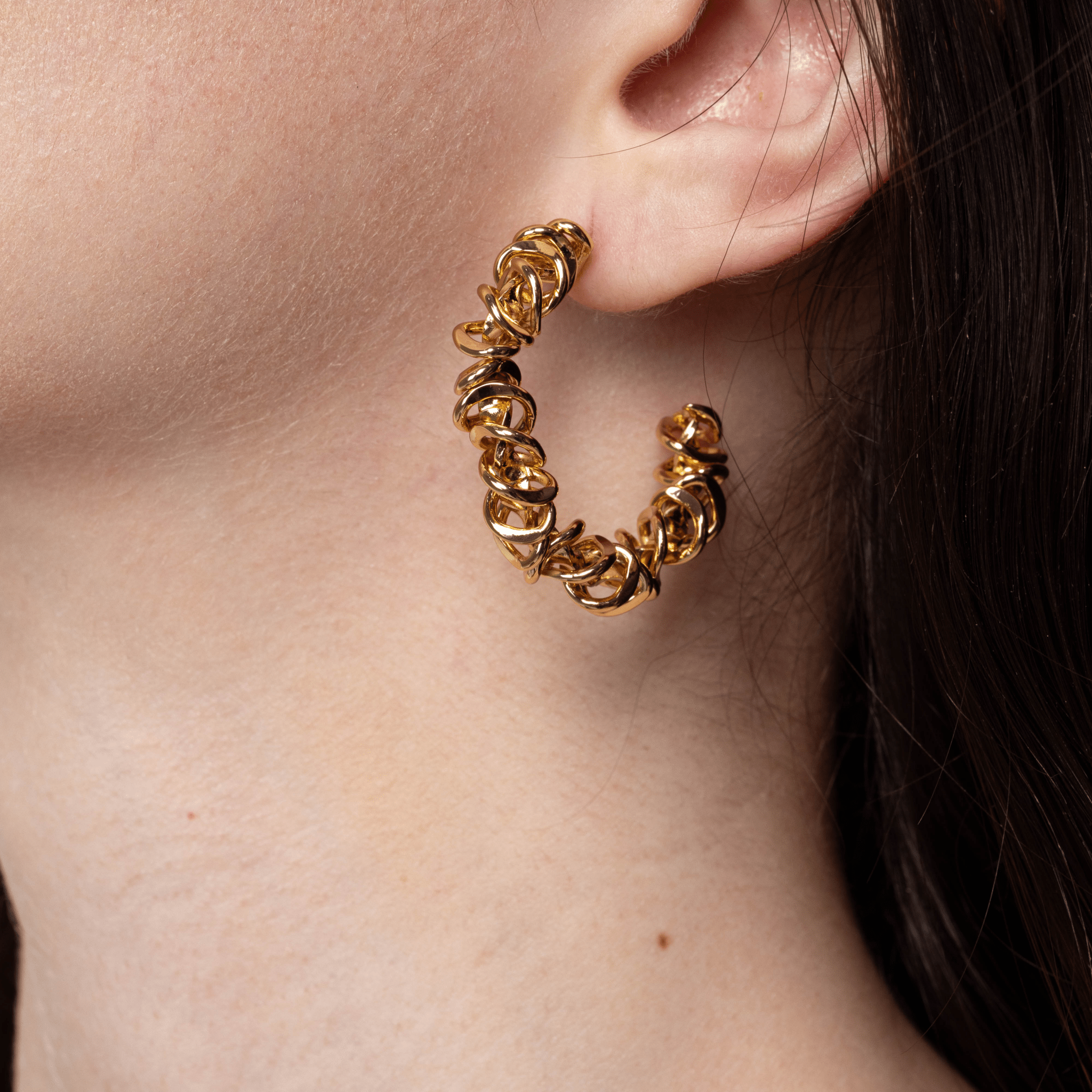 Lara & Ela | Rosanna Gold Earrings - Lara & Ela
