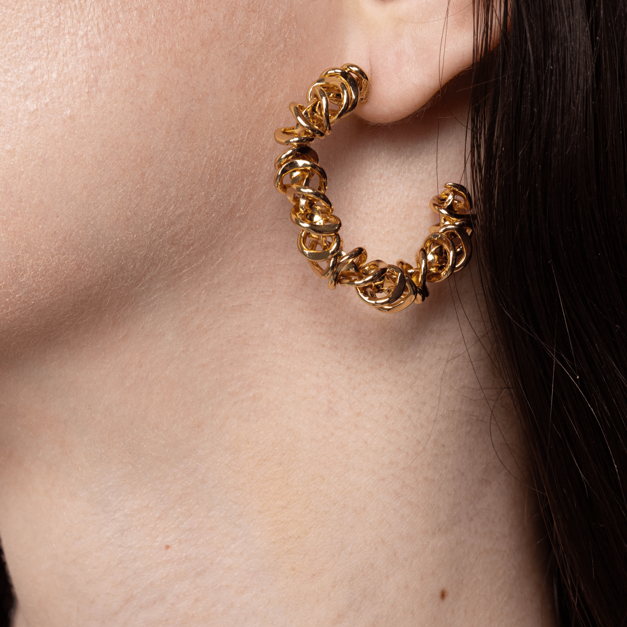 Lara & Ela | Rosanna Gold Earrings - Lara & Ela