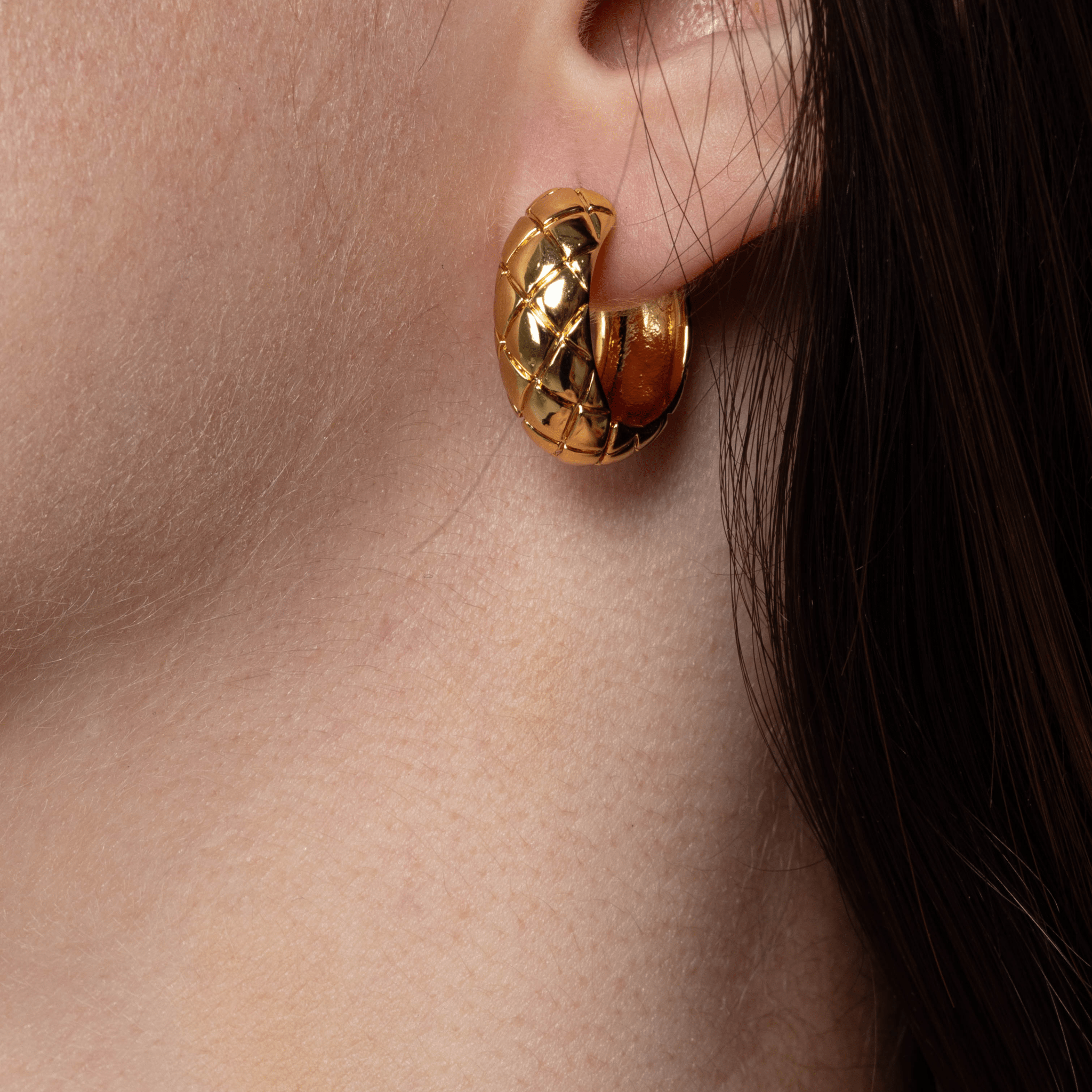 Lara & Ela | Sage Gold Earrings - Lara & Ela