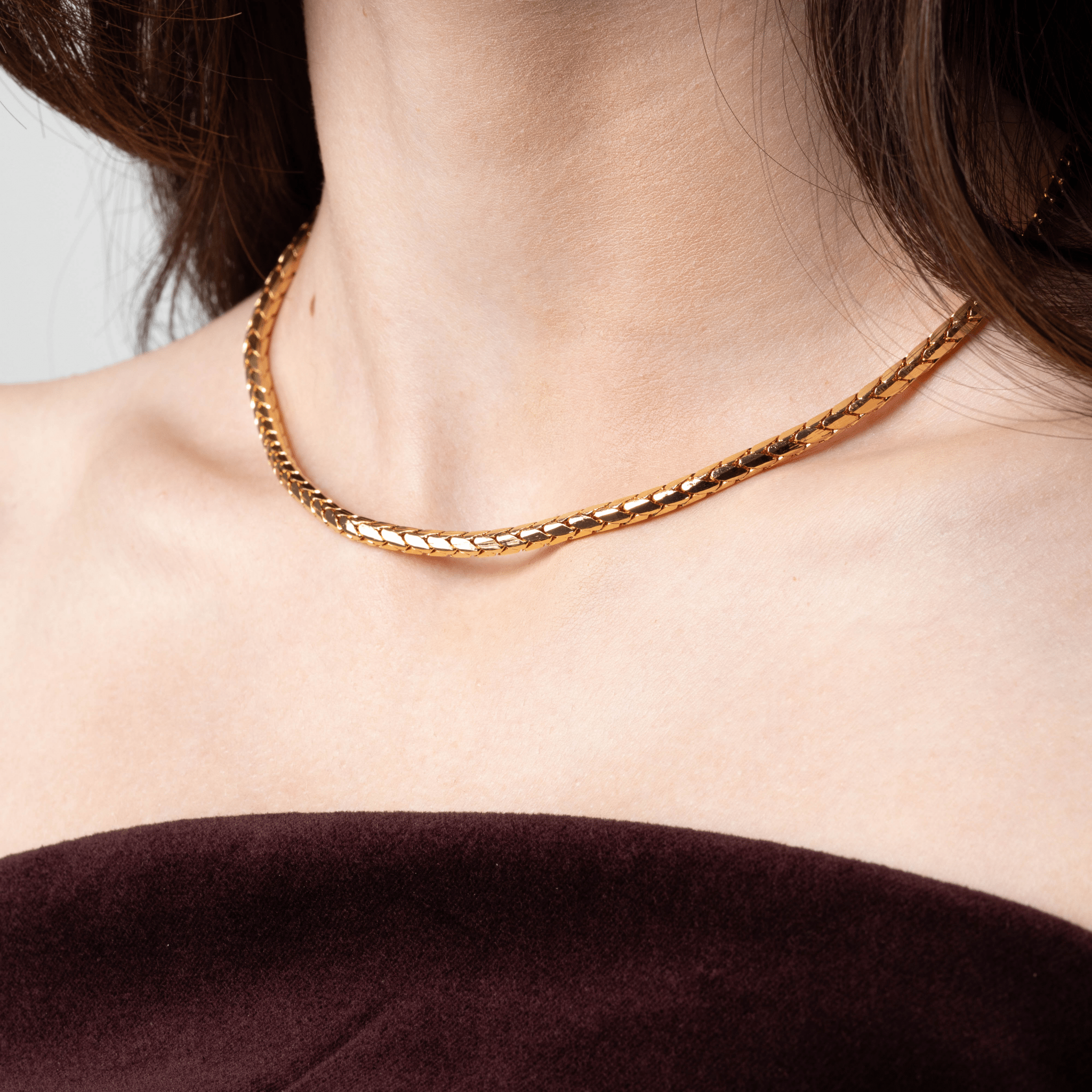 Lara & Ela | Selena Gold Necklace - Lara & Ela
