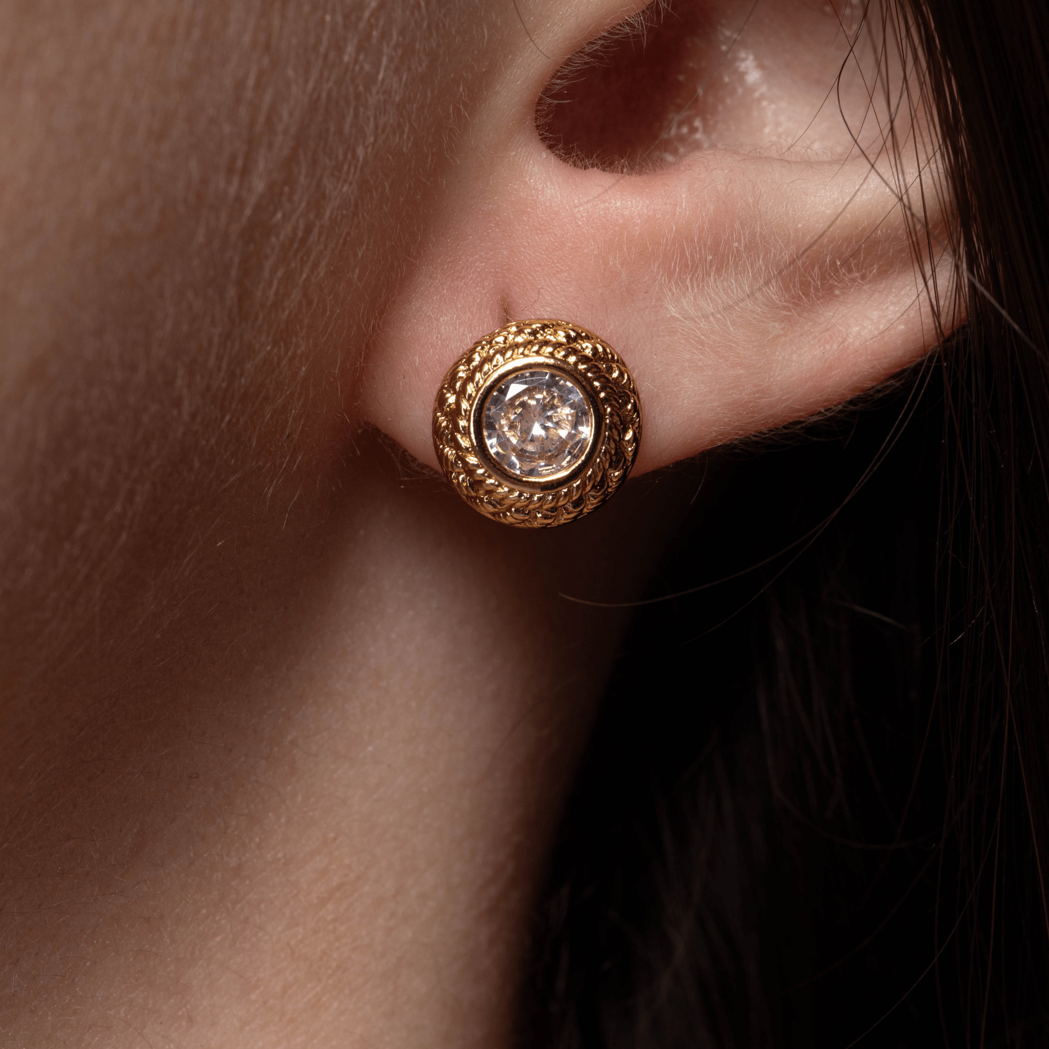 Lara & Ela | Serena Gold Earrings - Lara & Ela