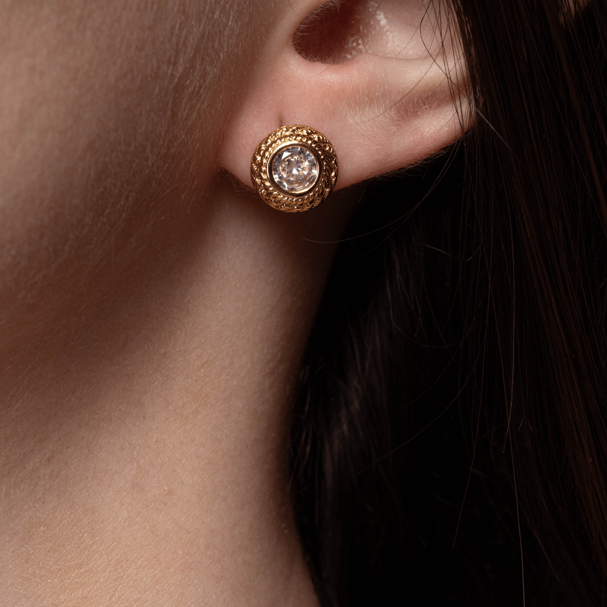 Lara & Ela | Serena Gold Earrings - Lara & Ela