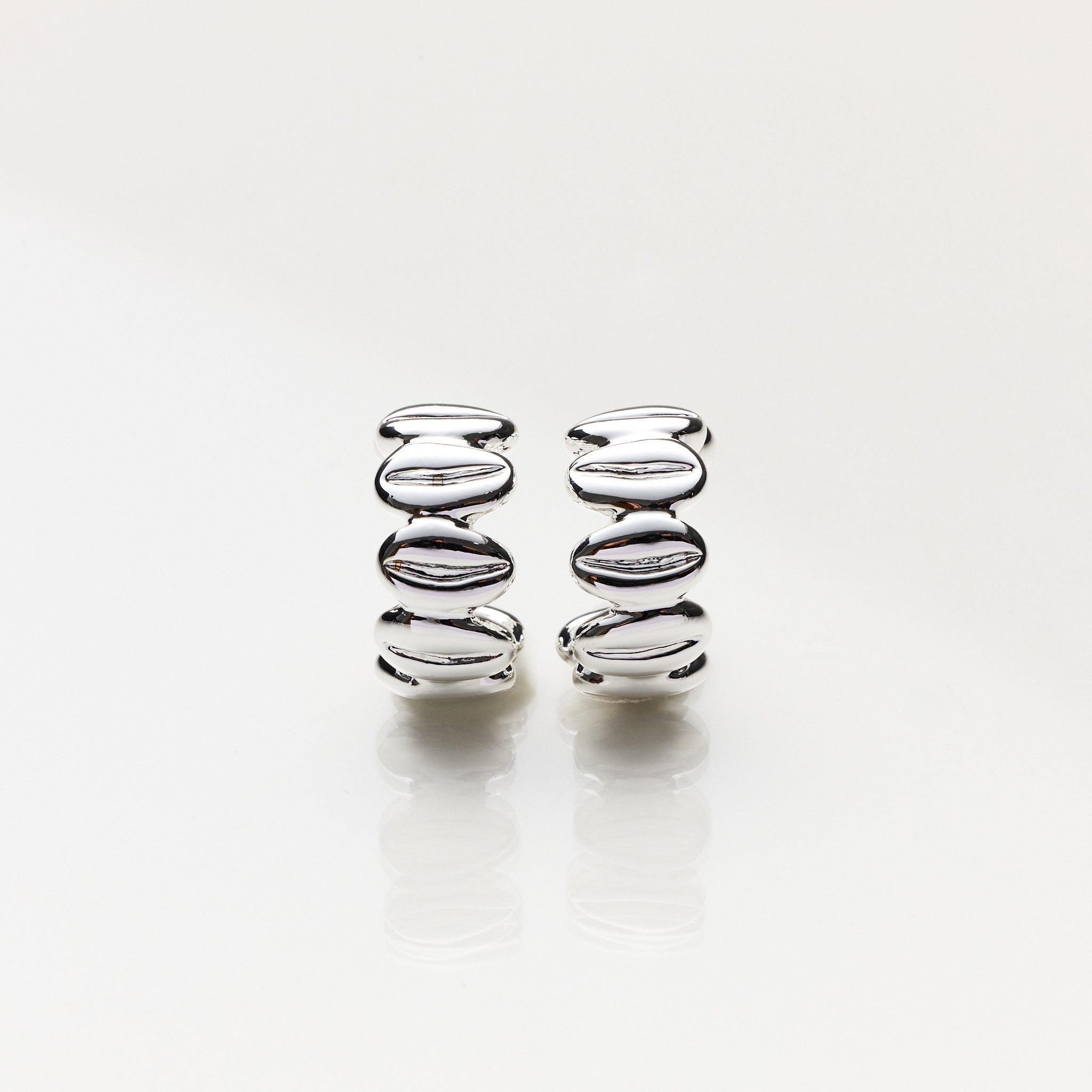 Lara & Ela | Serenity Silver Earrings - Lara & Ela