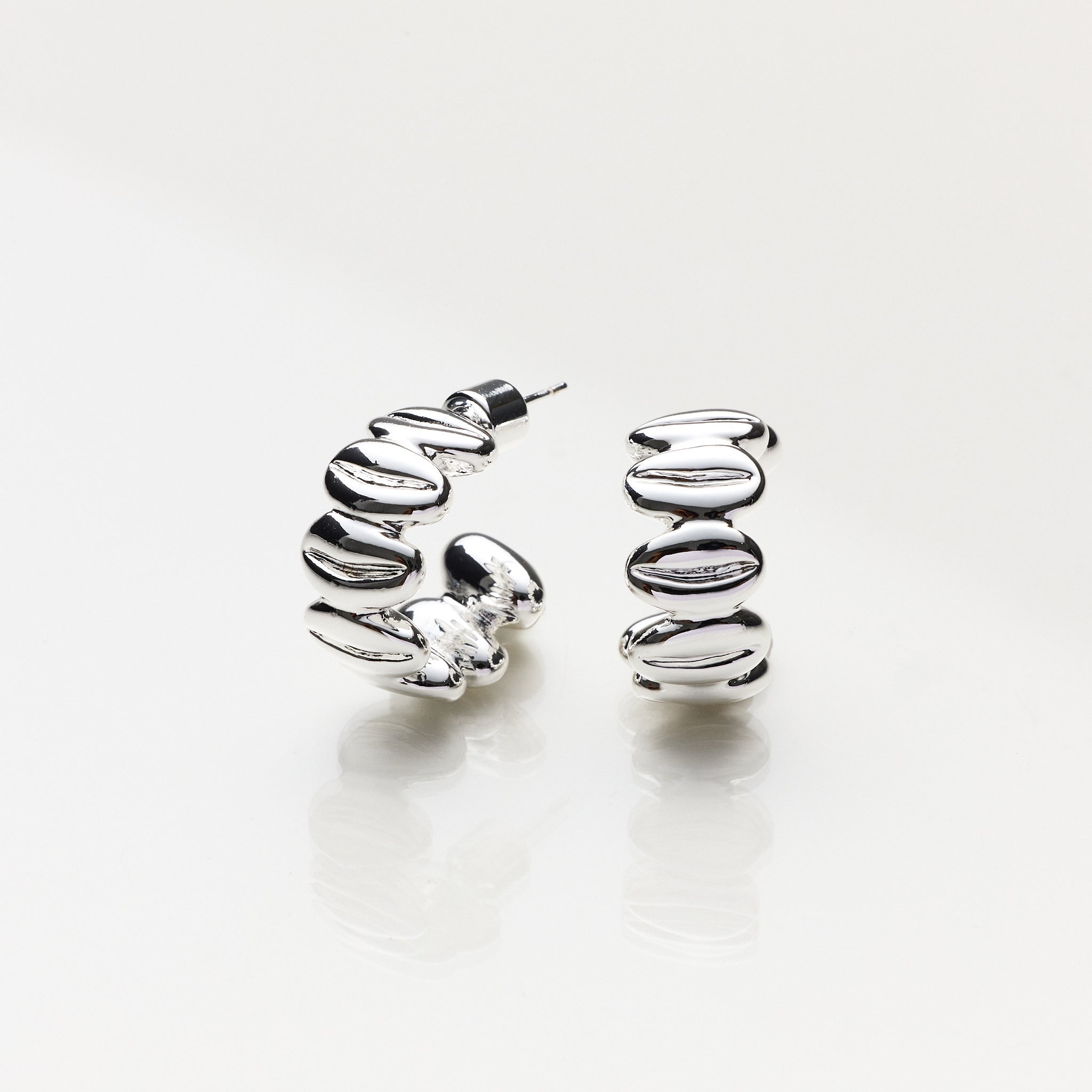 Lara & Ela | Serenity Silver Earrings - Lara & Ela