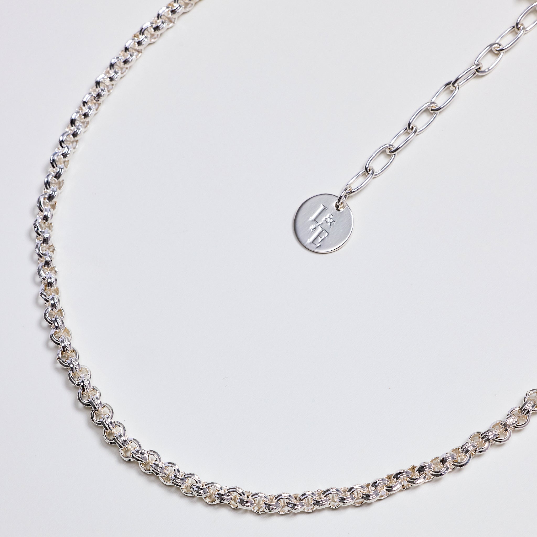 Lara & Ela | Skye Silver Necklace - Lara & Ela