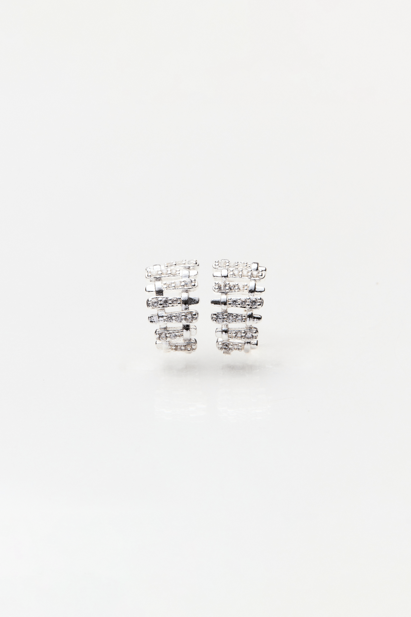 Lara & Ela | Snake And Ladder Earrings - Lara & Ela