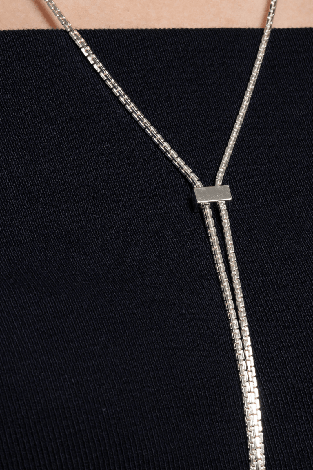 Lara & Ela | Somewhere Only We Know Silver Necklace - Lara & Ela