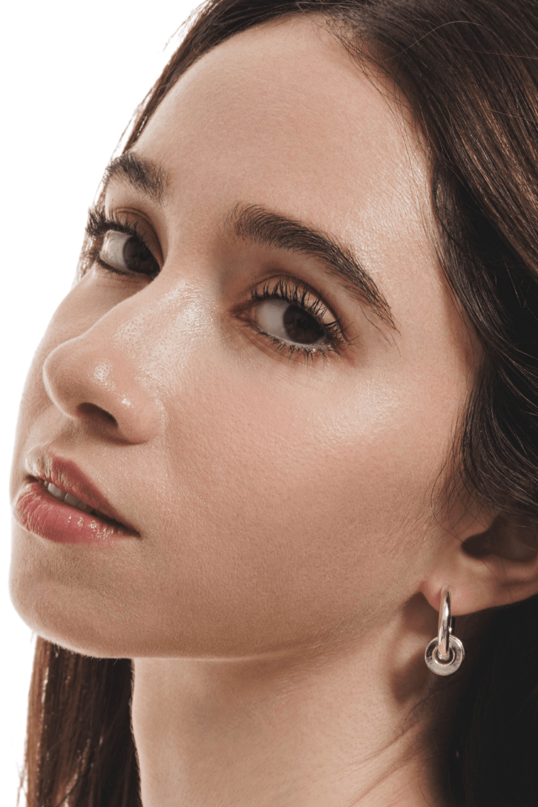 Lara & Ela I SparkleSphere Silver Earrings - Lara & Ela
