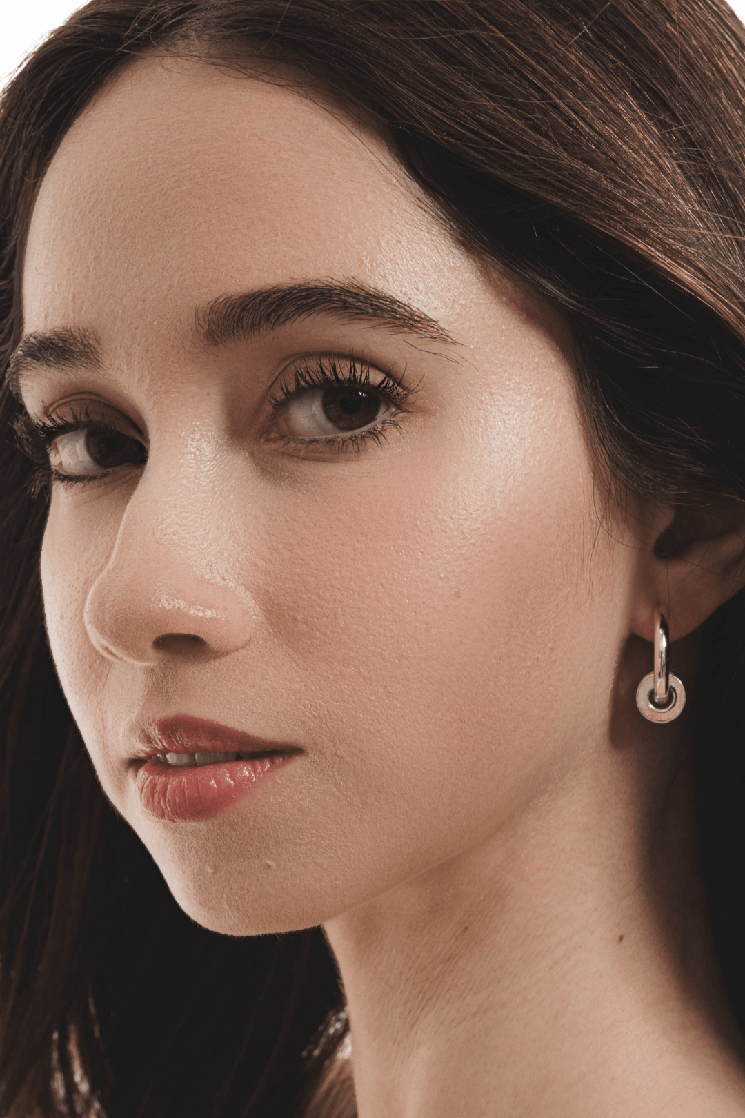 Lara & Ela I SparkleSphere Silver Earrings - Lara & Ela