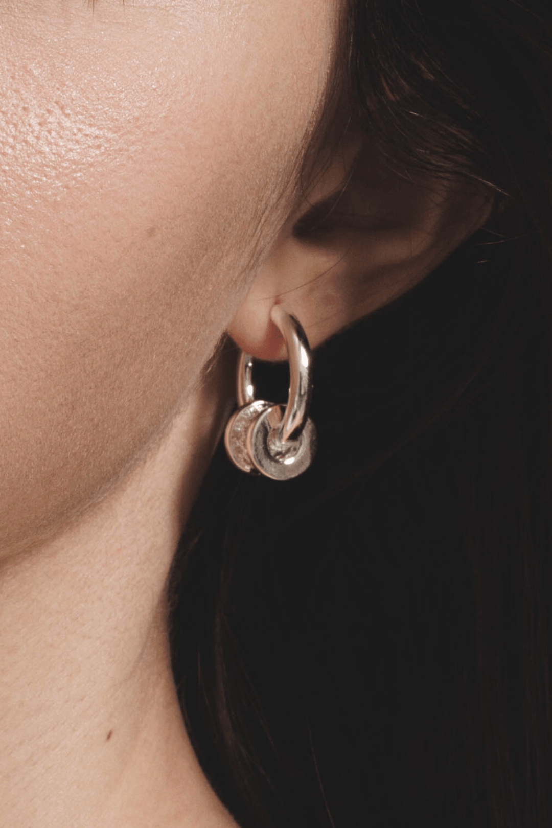 Lara & Ela I SparkleSphere Silver Earrings - Lara & Ela