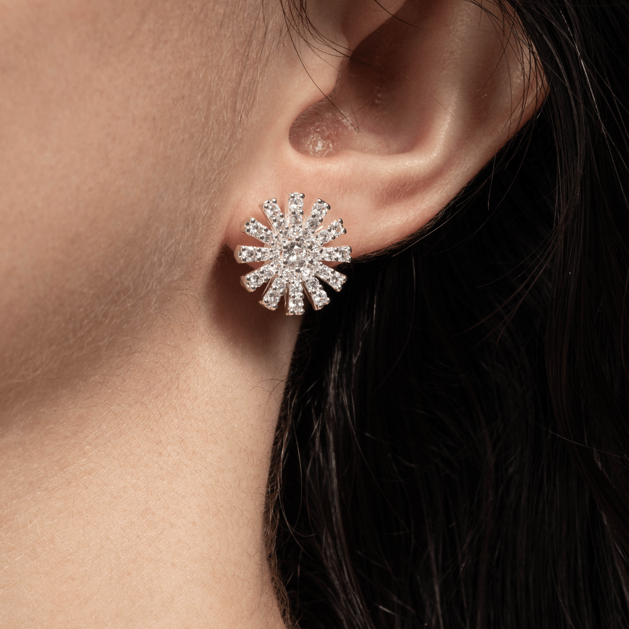 Lara & Ela | Splendor Silver Earrings - Lara & Ela