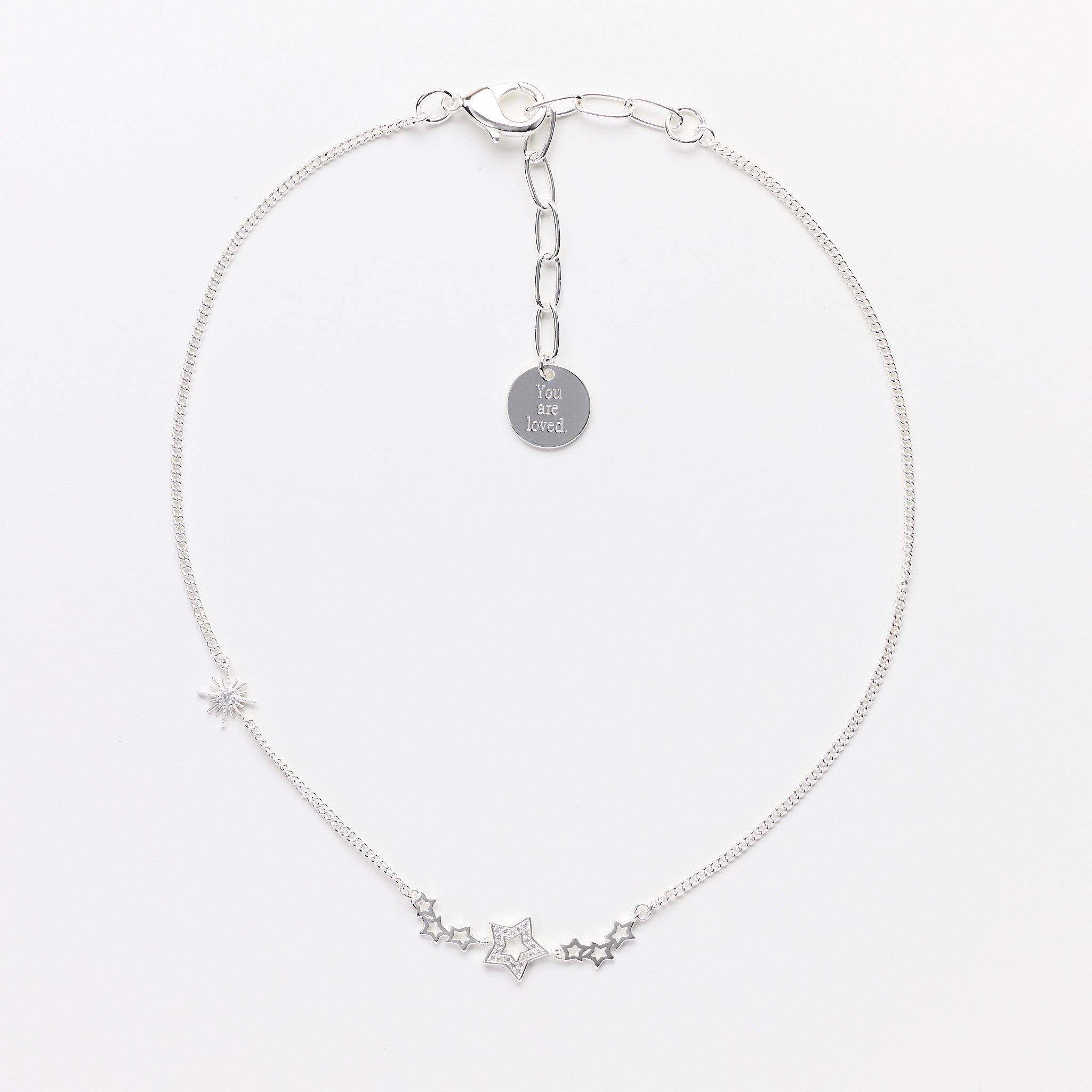 Lara & Ela | Starry Starry Night Silver Necklace - Lara & Ela