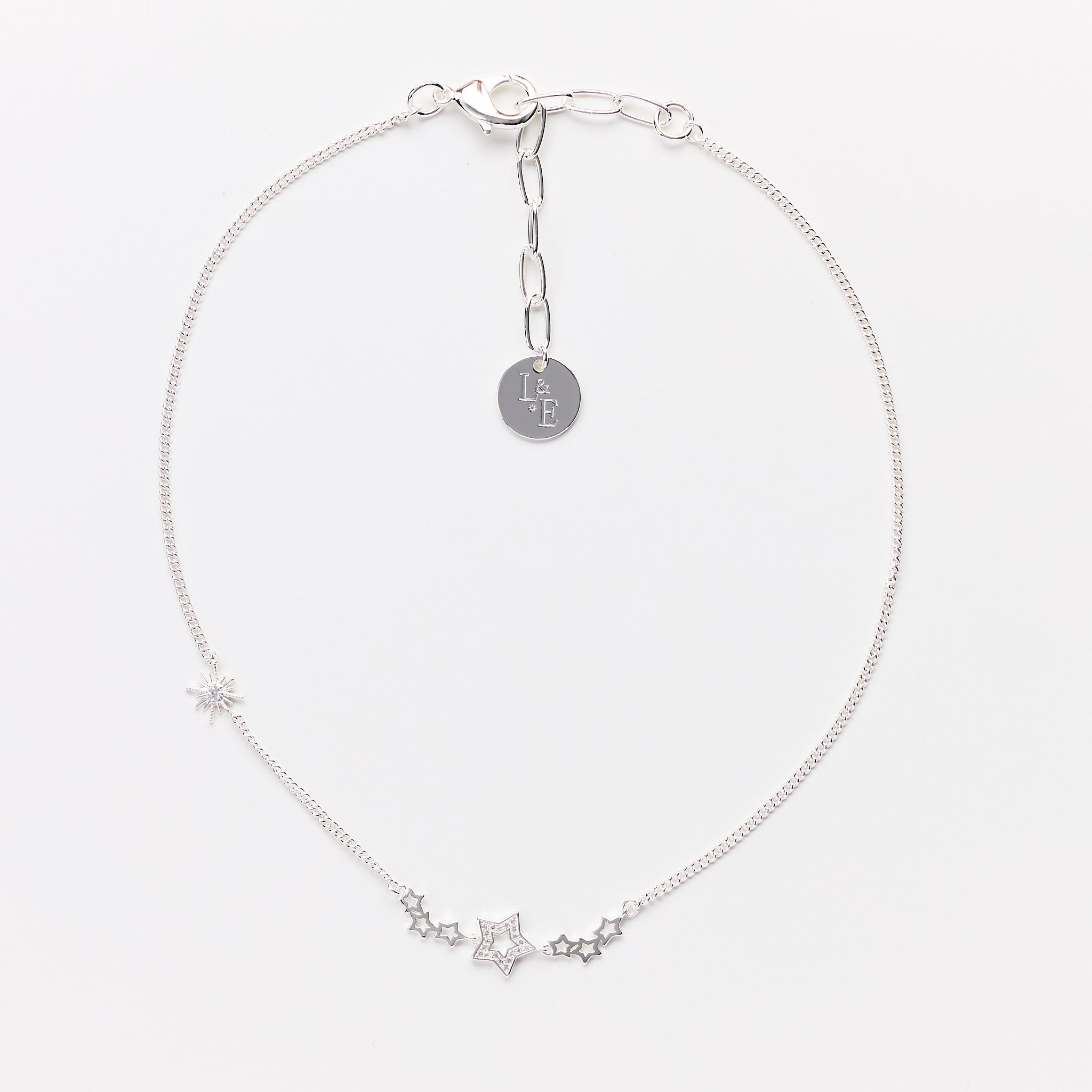 Lara & Ela | Starry Starry Night Silver Necklace - Lara & Ela