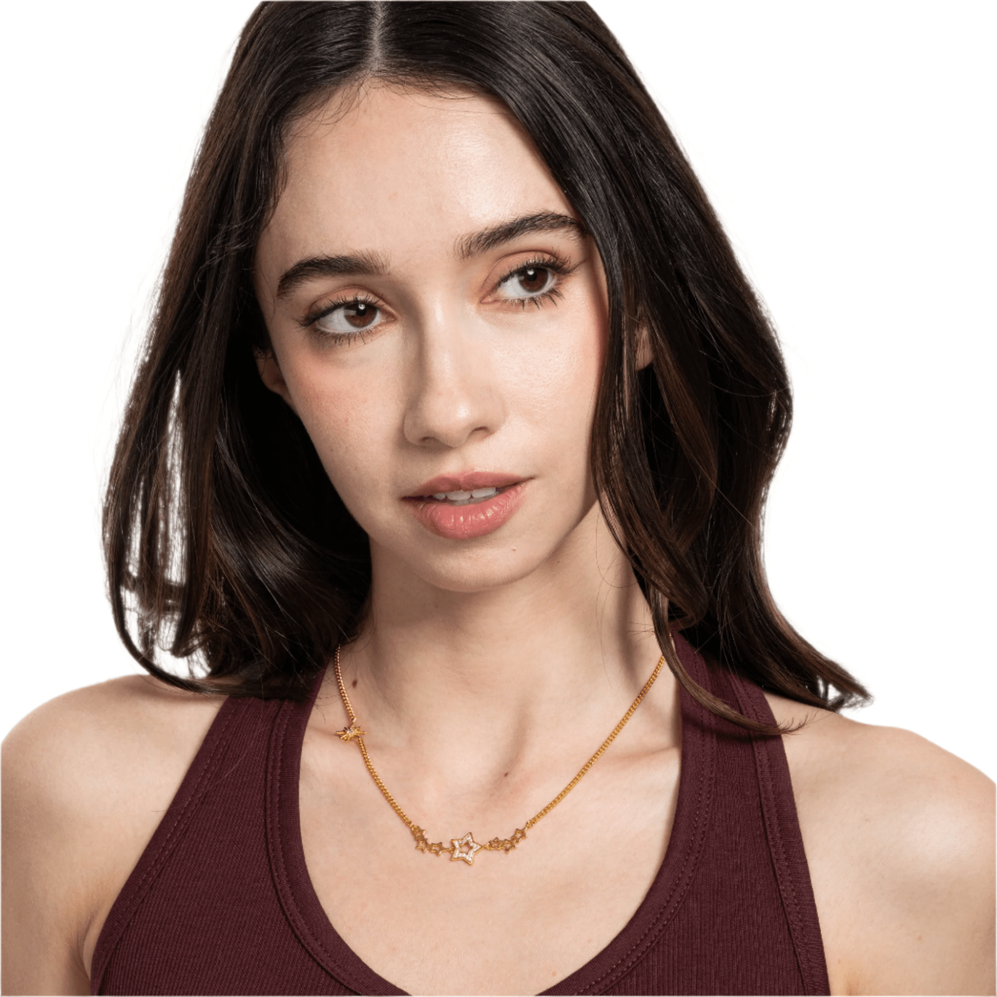 Lara & Ela | Starry Starry Night Gold Necklace - Lara & Ela