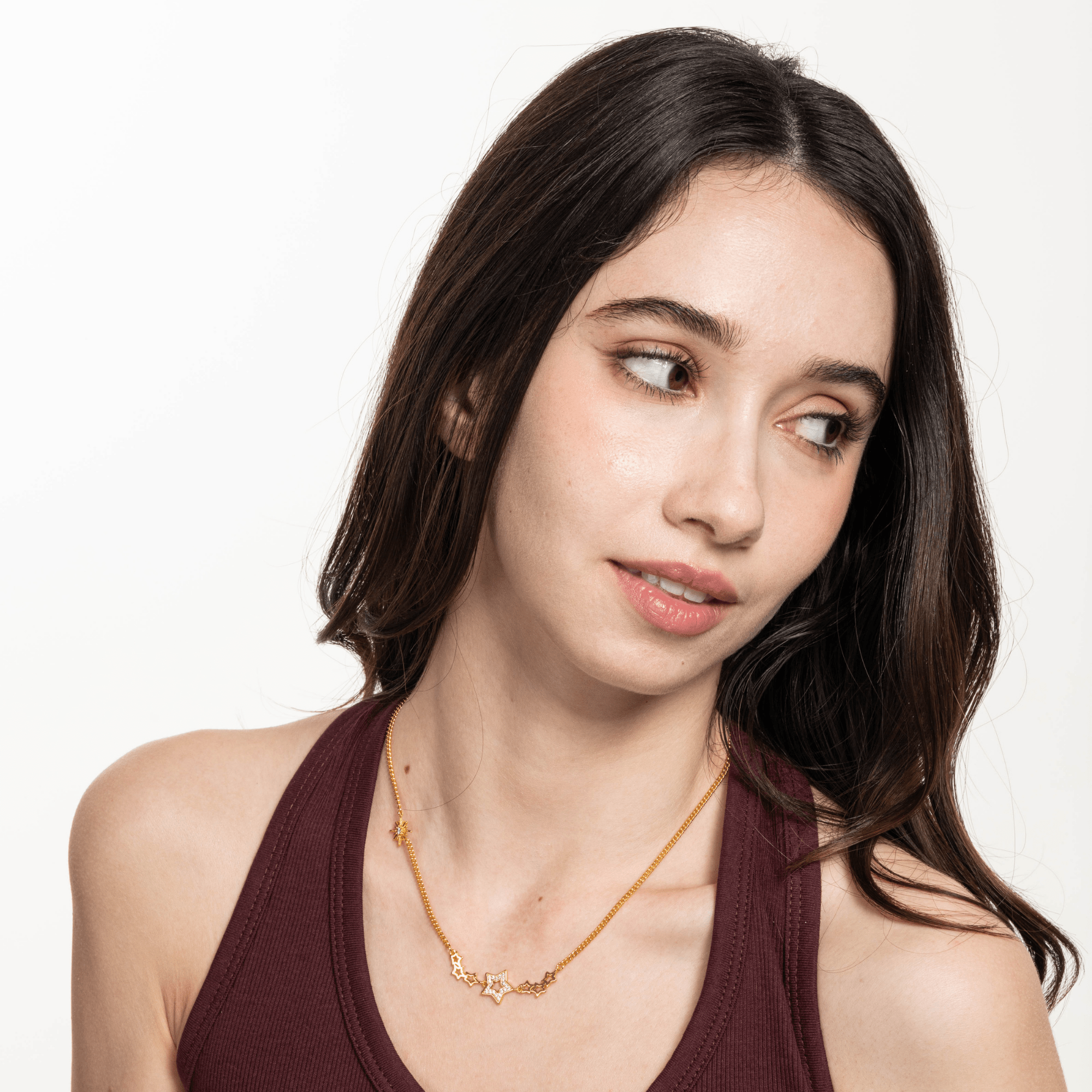 Lara & Ela | Starry Starry Night Gold Necklace - Lara & Ela