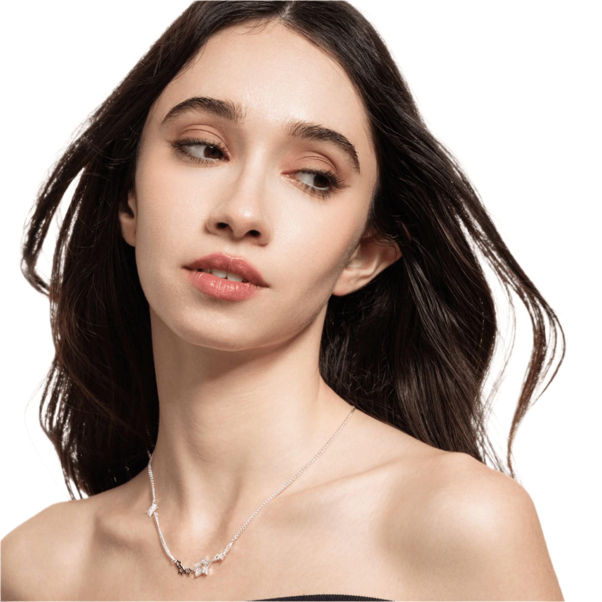 Lara & Ela | Starry Starry Night Silver Necklace - Lara & Ela