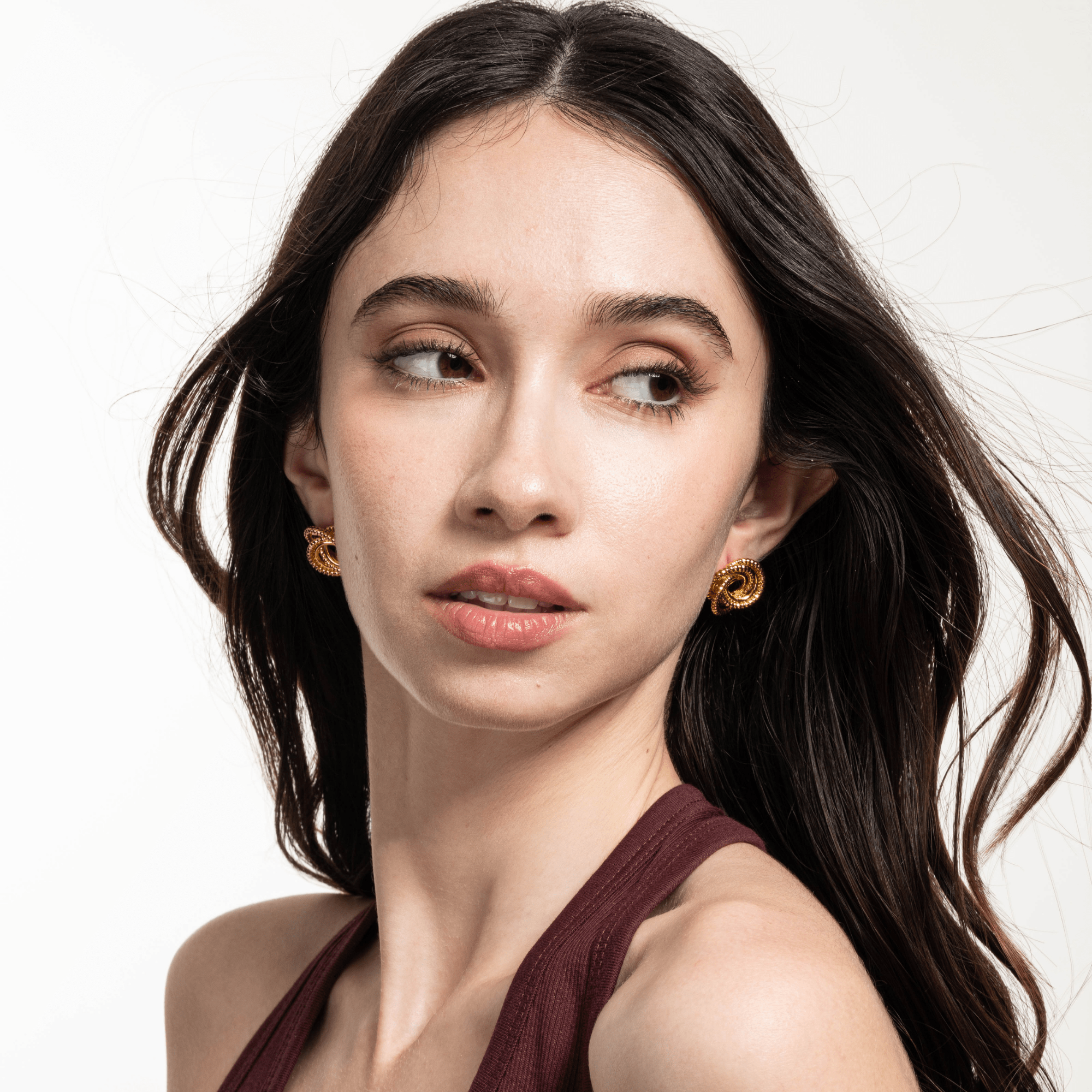 Lara & Ela | Supernova Gold Earrings - Lara & Ela