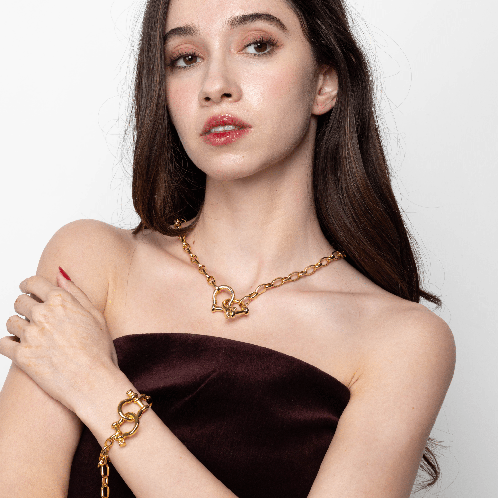 Lara & Ela | Sylvia Gold Bracelet - Lara & Ela