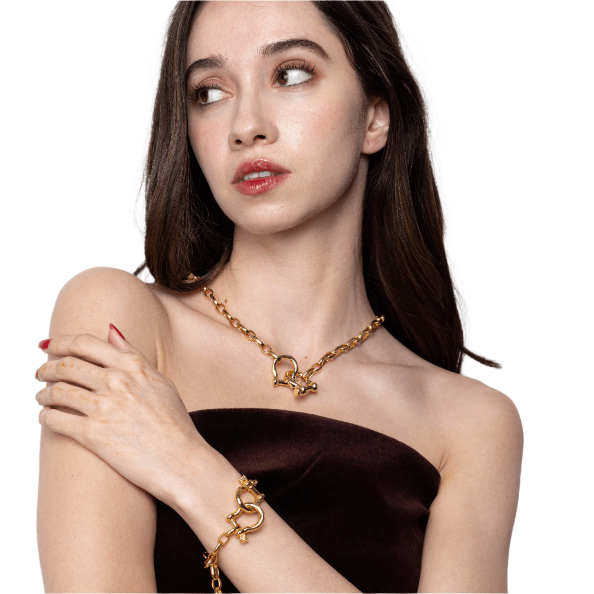 Lara & Ela | Sylvia Gold Bracelet - Lara & Ela