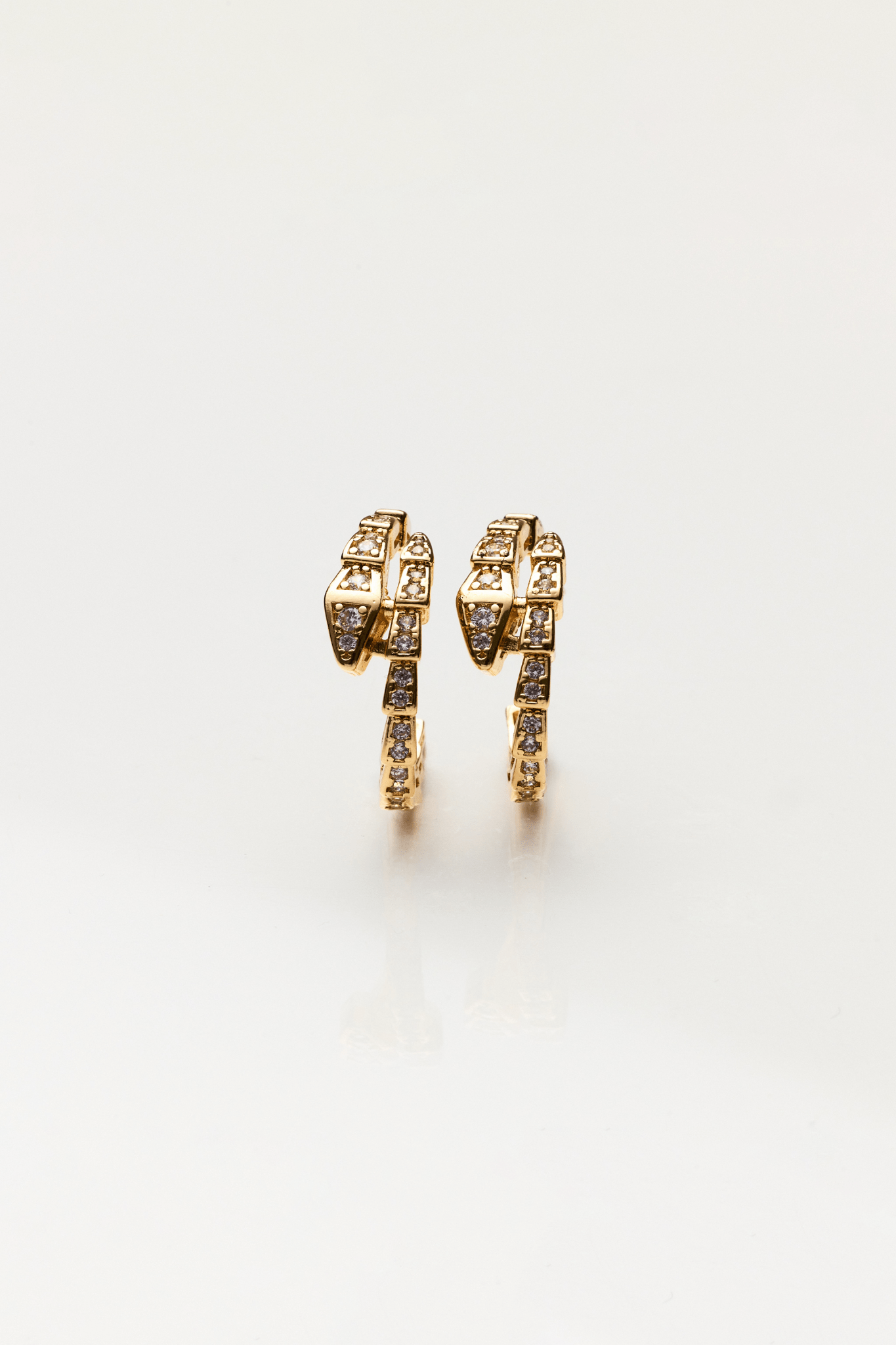 Lara & Ela | The Forbidden Fruit Gold Earrings - Lara & Ela