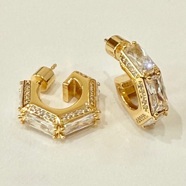 Lara & Ela | The Marchioness Gold Earrings - Lara & Ela