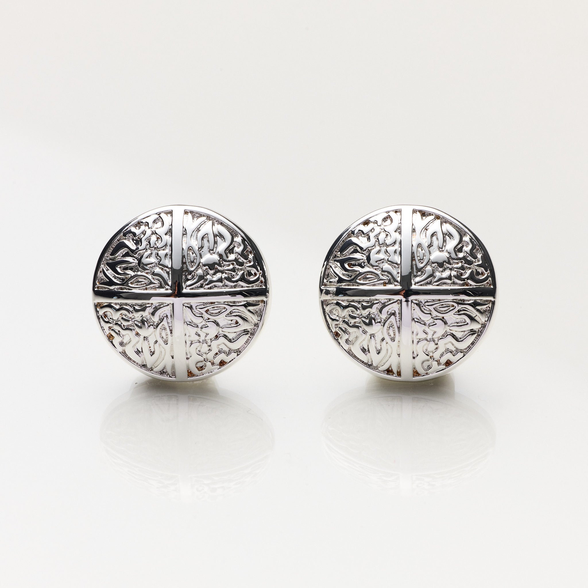 Lara & Ela | The Name of The Rose Silver Earrings - Lara & Ela