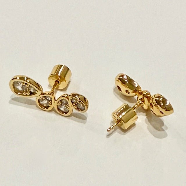 Lara & Ela | The One That Got Away Gold Earrings - Lara & Ela