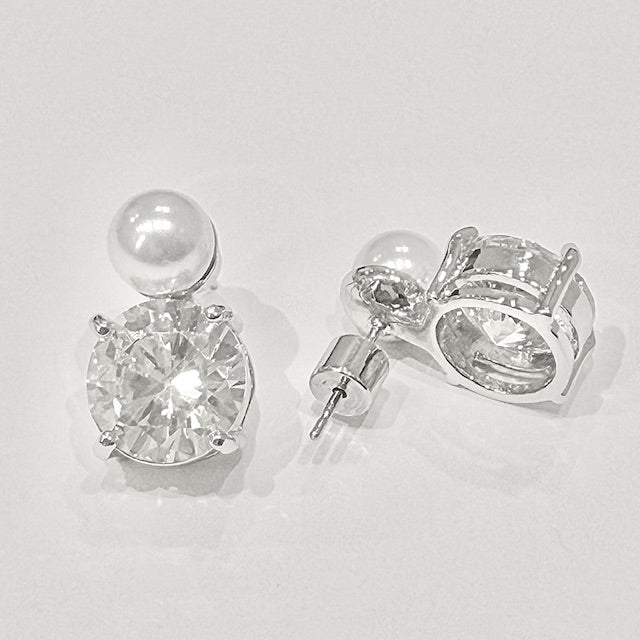 Lara & Ela | Theta Silver Earrings - Lara & Ela