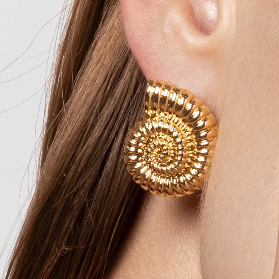 Lara & Ela | Twilight Gold Earrings - Lara & Ela