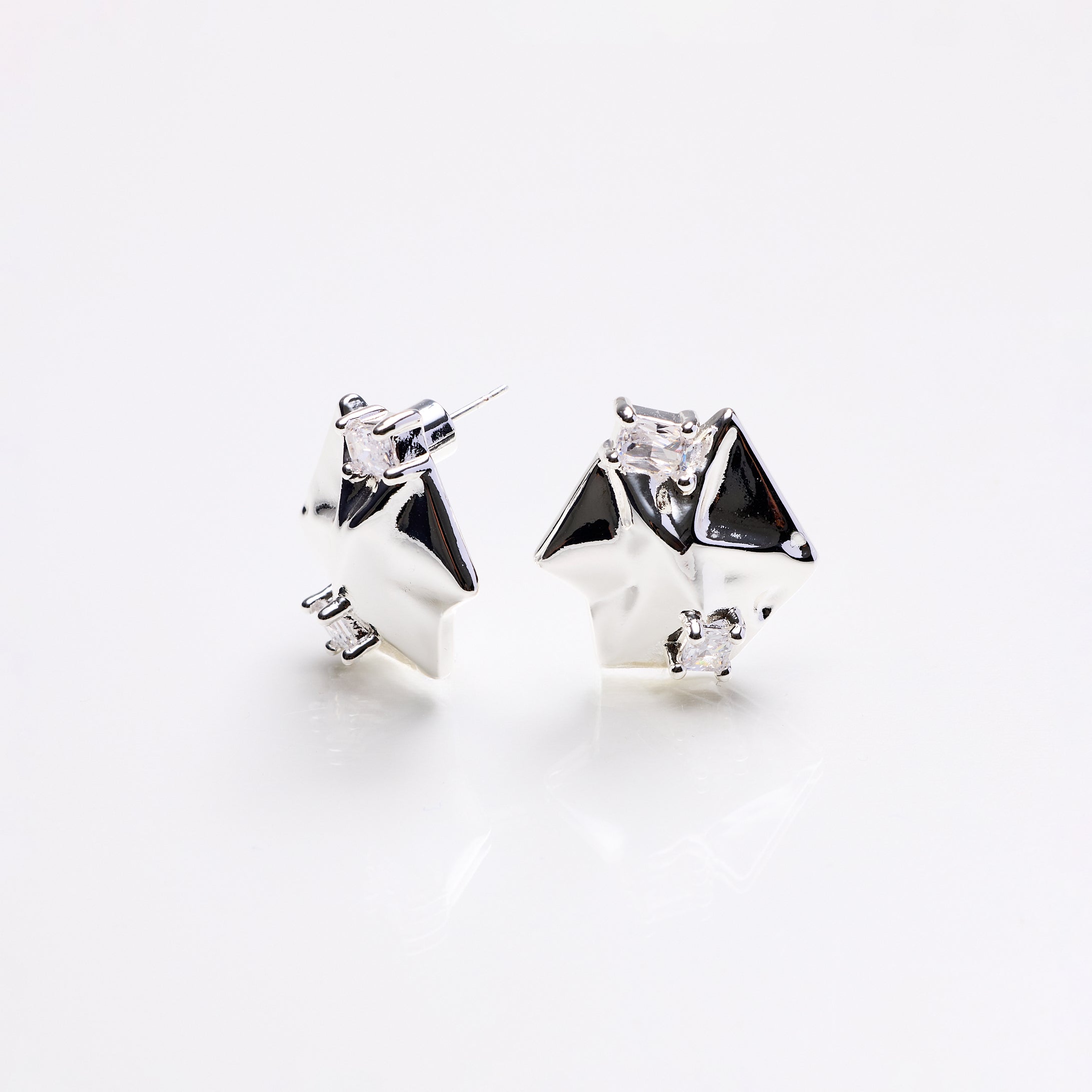 Lara & Ela | Vivi Silver Earrings - Lara & Ela