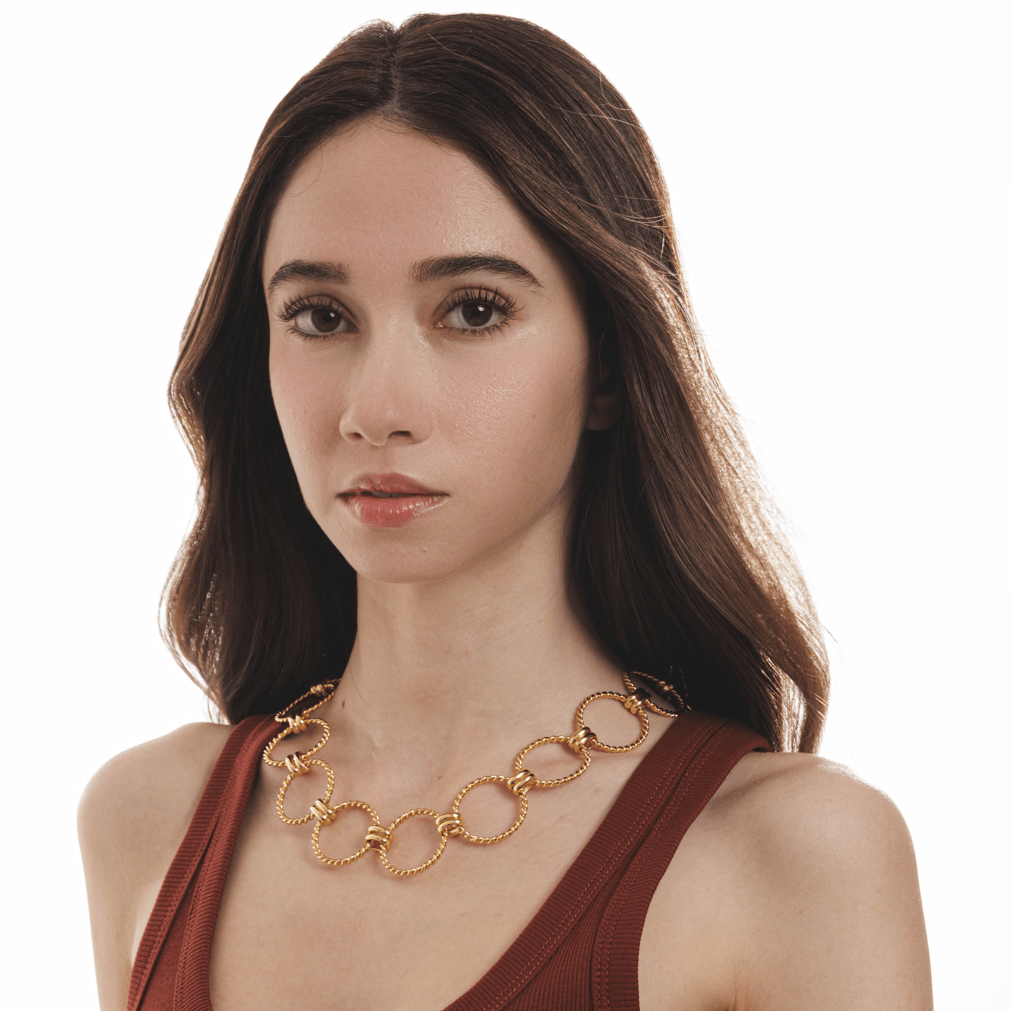 Lara & Ela | Vivien Gold Necklace - Lara & Ela