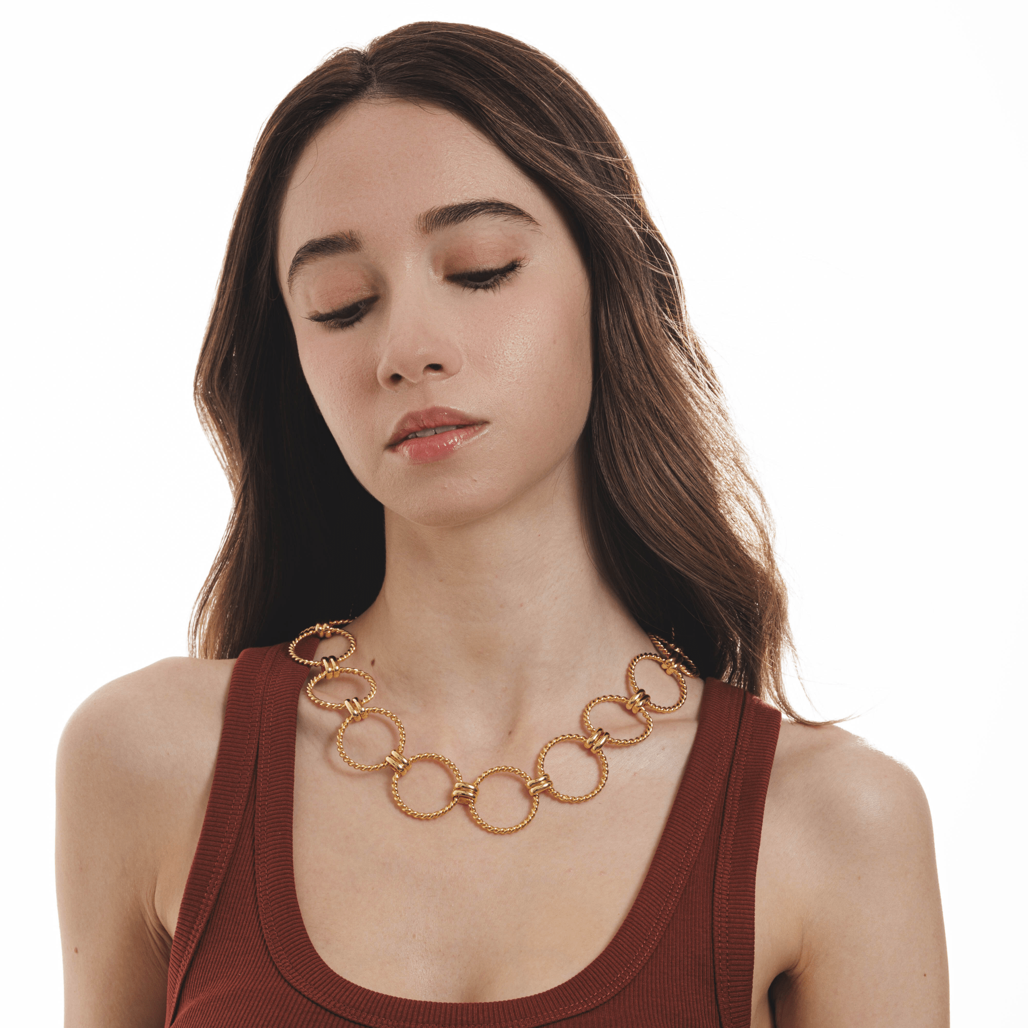 Lara & Ela | Vivien Gold Necklace - Lara & Ela