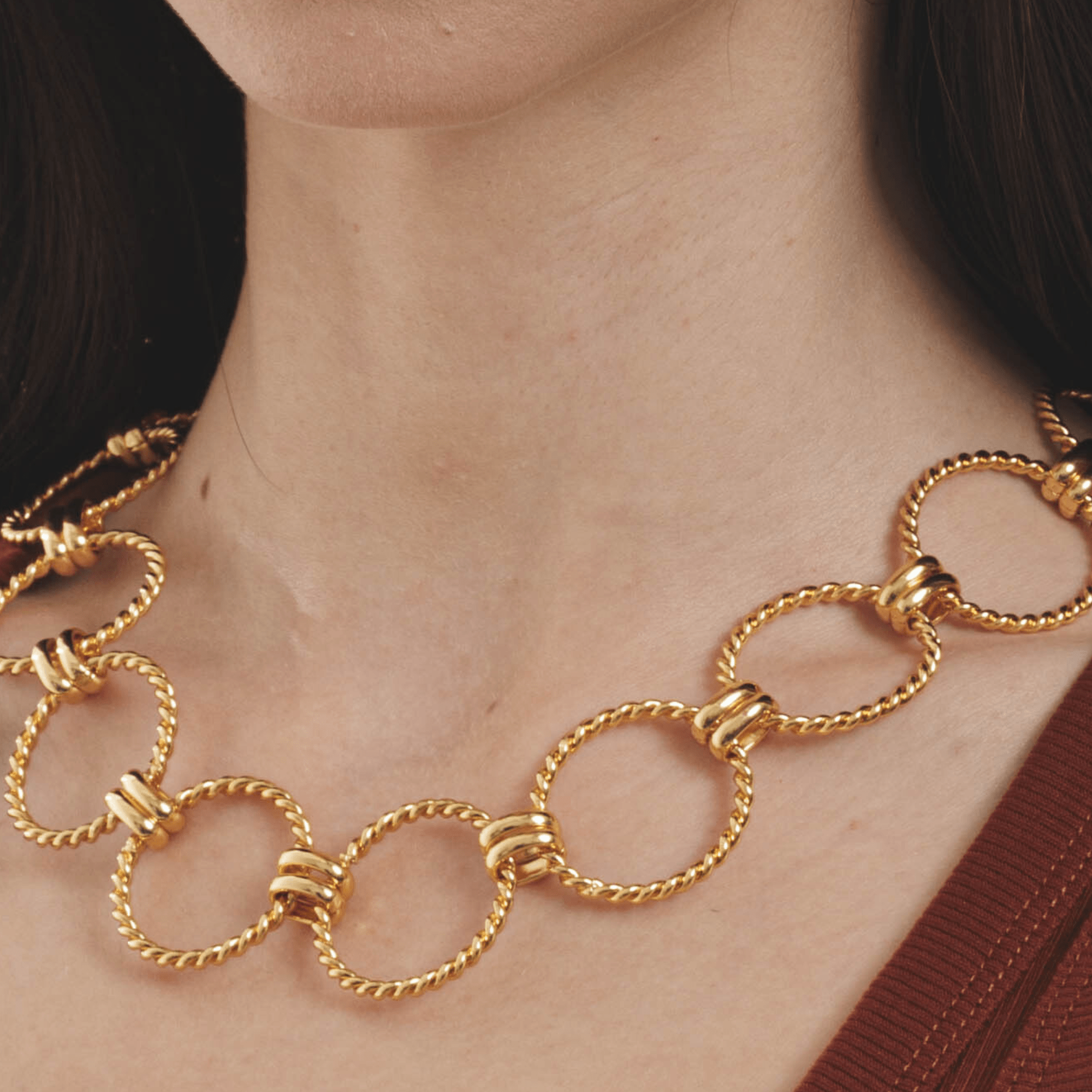 Lara & Ela | Vivien Gold Necklace - Lara & Ela