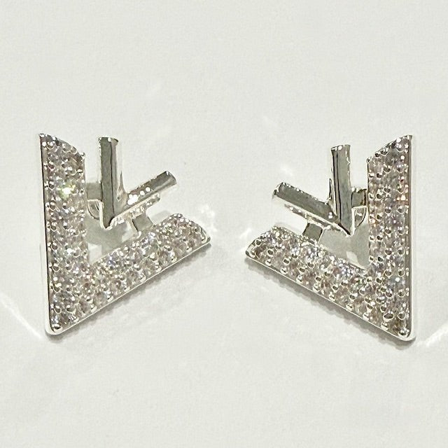 Lara & Ela | Voulez Vous Silver Earrings - Lara & Ela