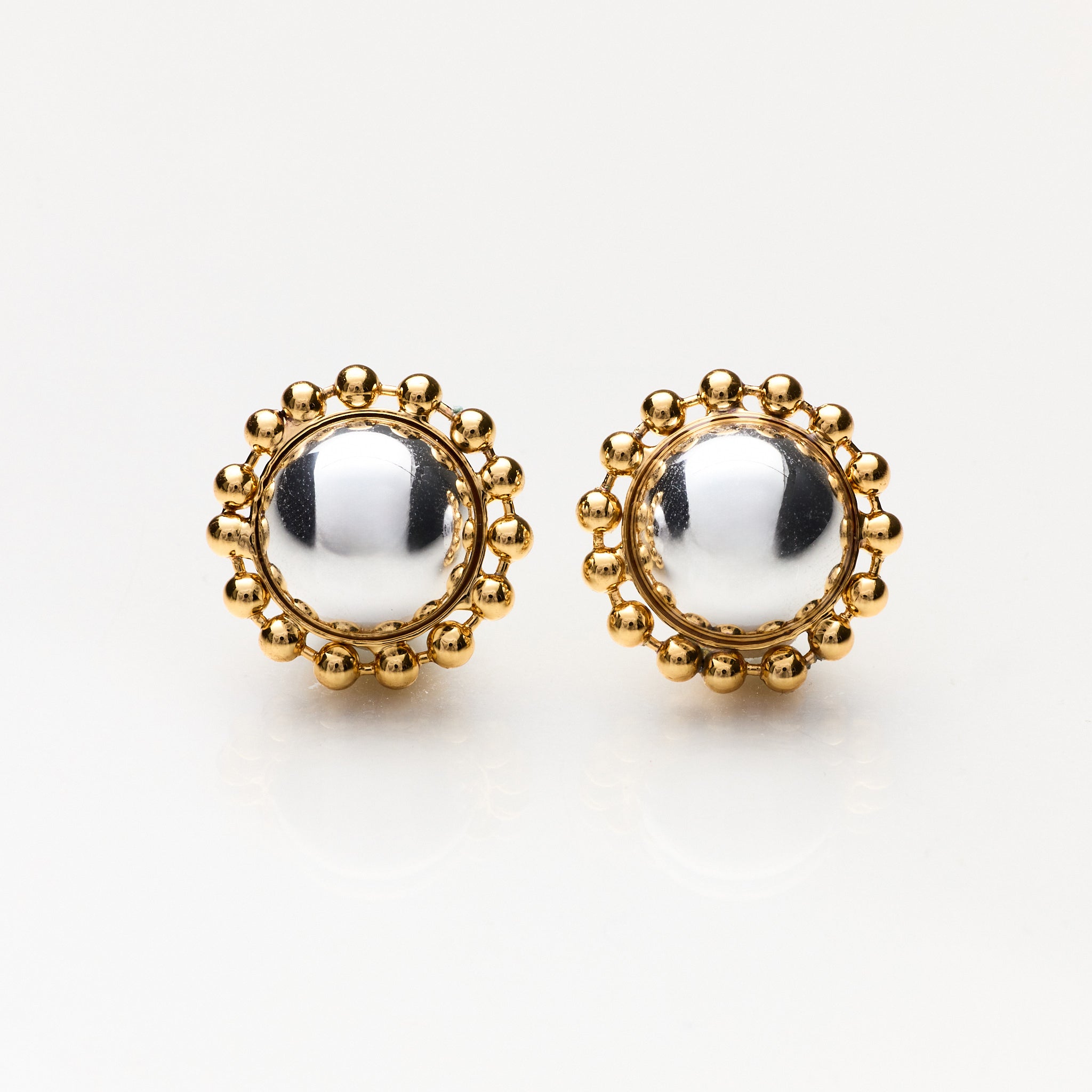 Lara & Ela I Walking On Sunshine Silver Earrings - Lara & Ela